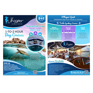Graphic Design by DA. for Whisper Cruises | Design: #32489187