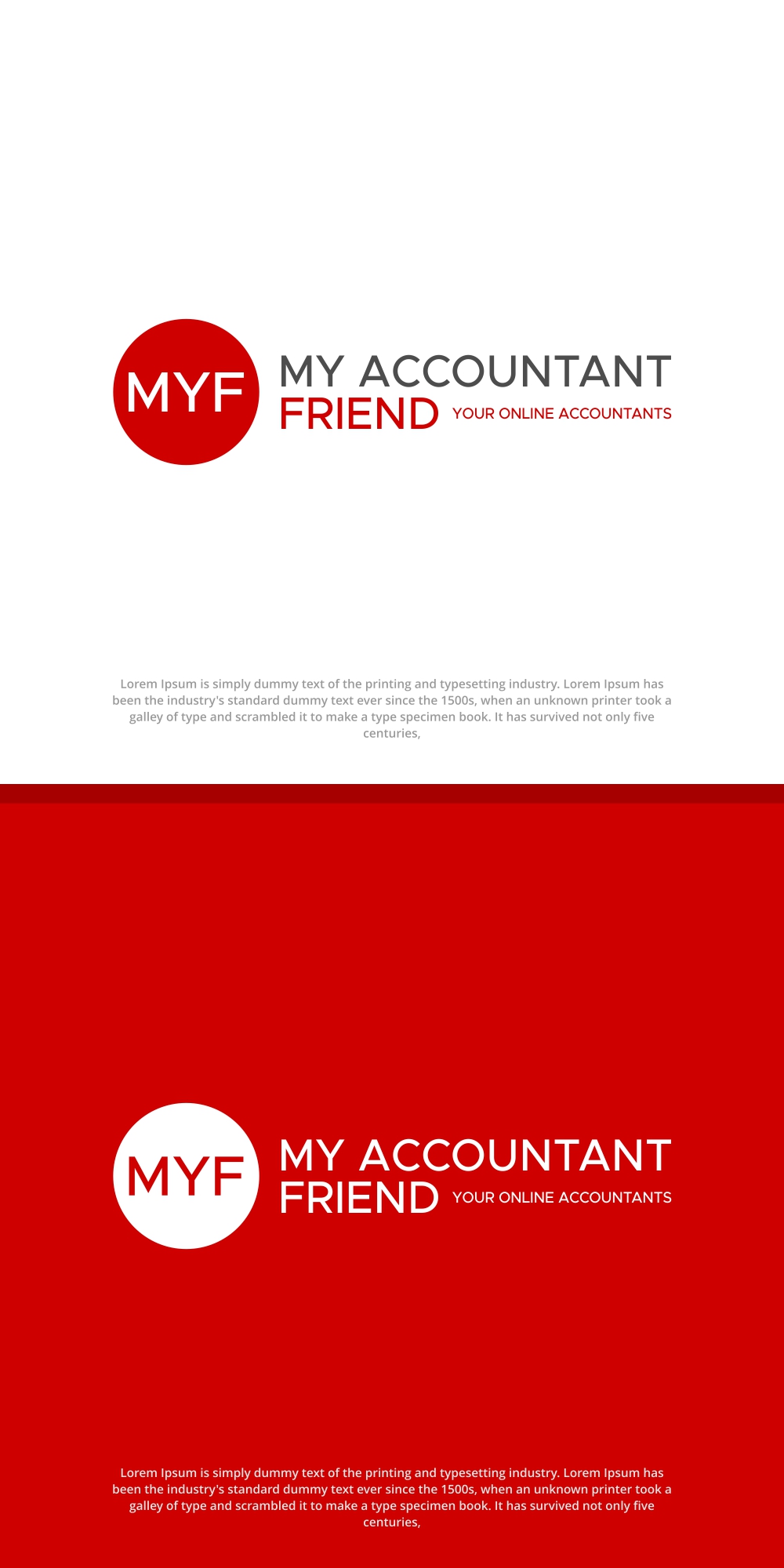 Logo Design by SanaPixel for My Accountant Friend | Design #32455491
