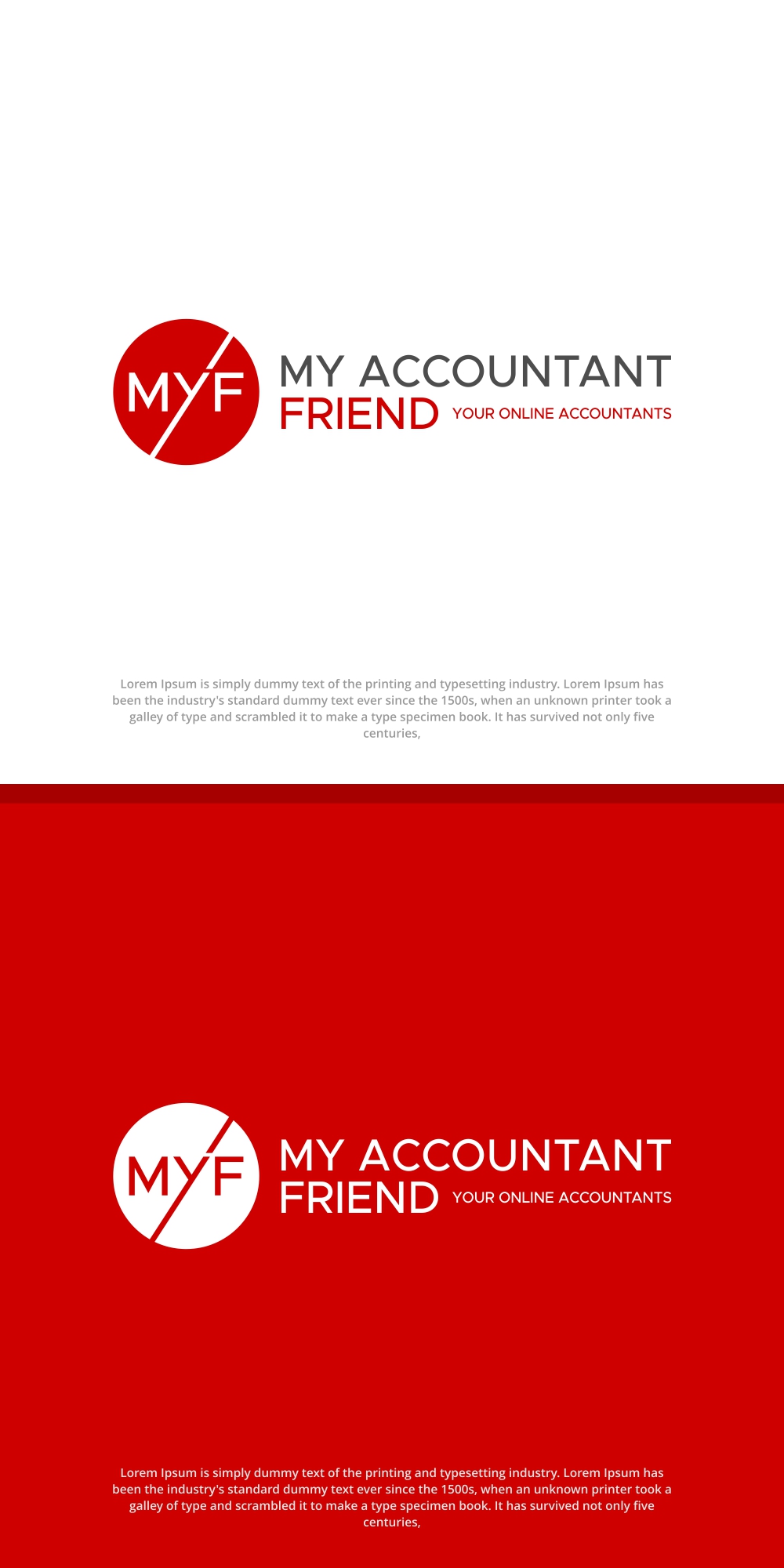 Logo Design by SanaPixel for My Accountant Friend | Design #32455492