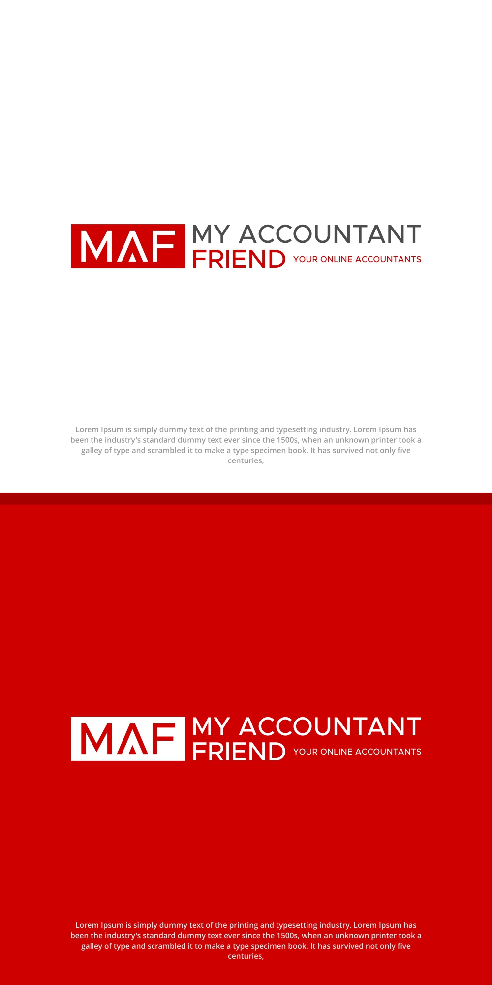 Logo Design by SanaPixel for My Accountant Friend | Design #32455560