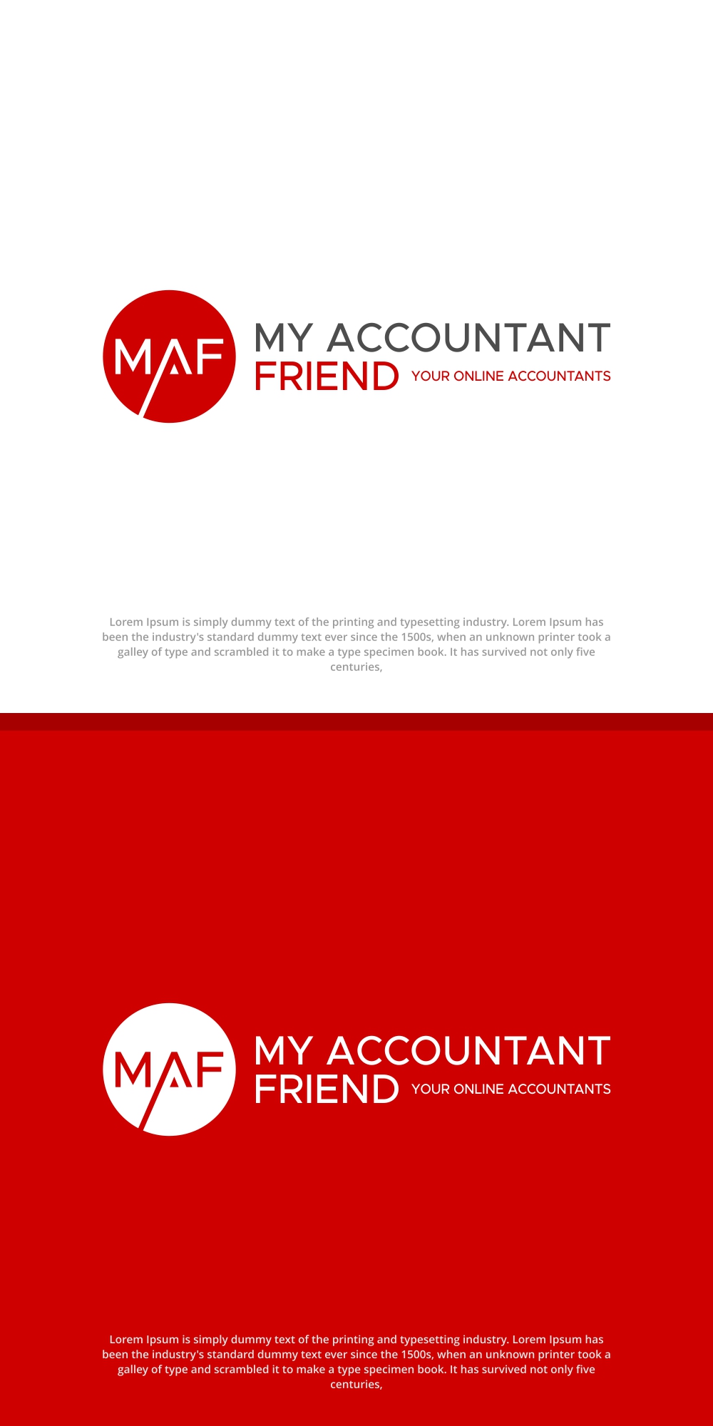 Logo Design by SanaPixel for My Accountant Friend | Design #32455561