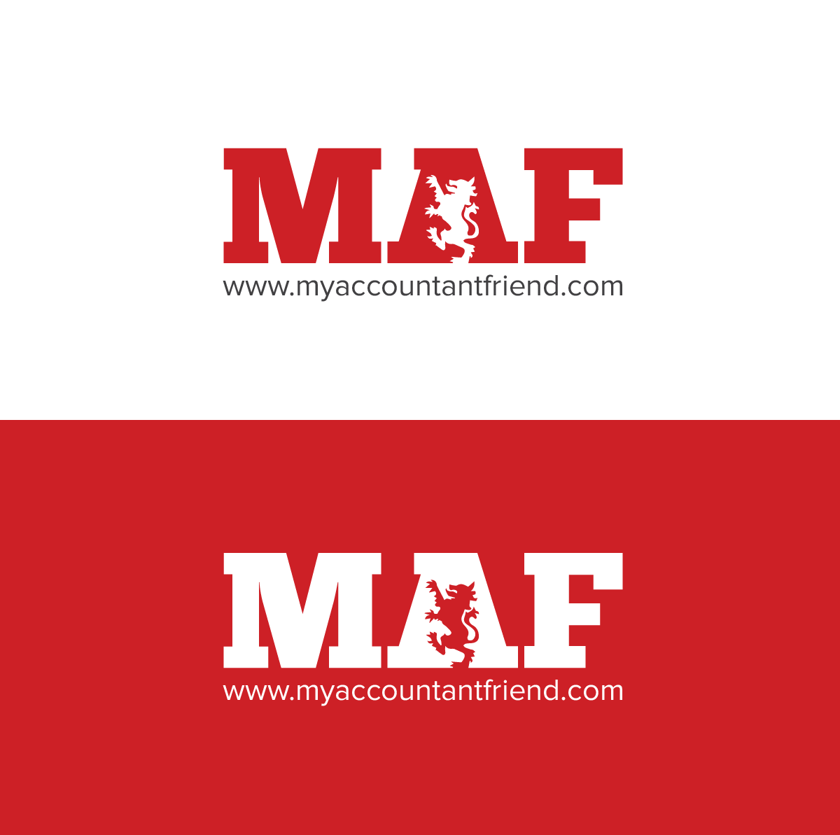 Logo Design by Elrich for My Accountant Friend | Design #32466497