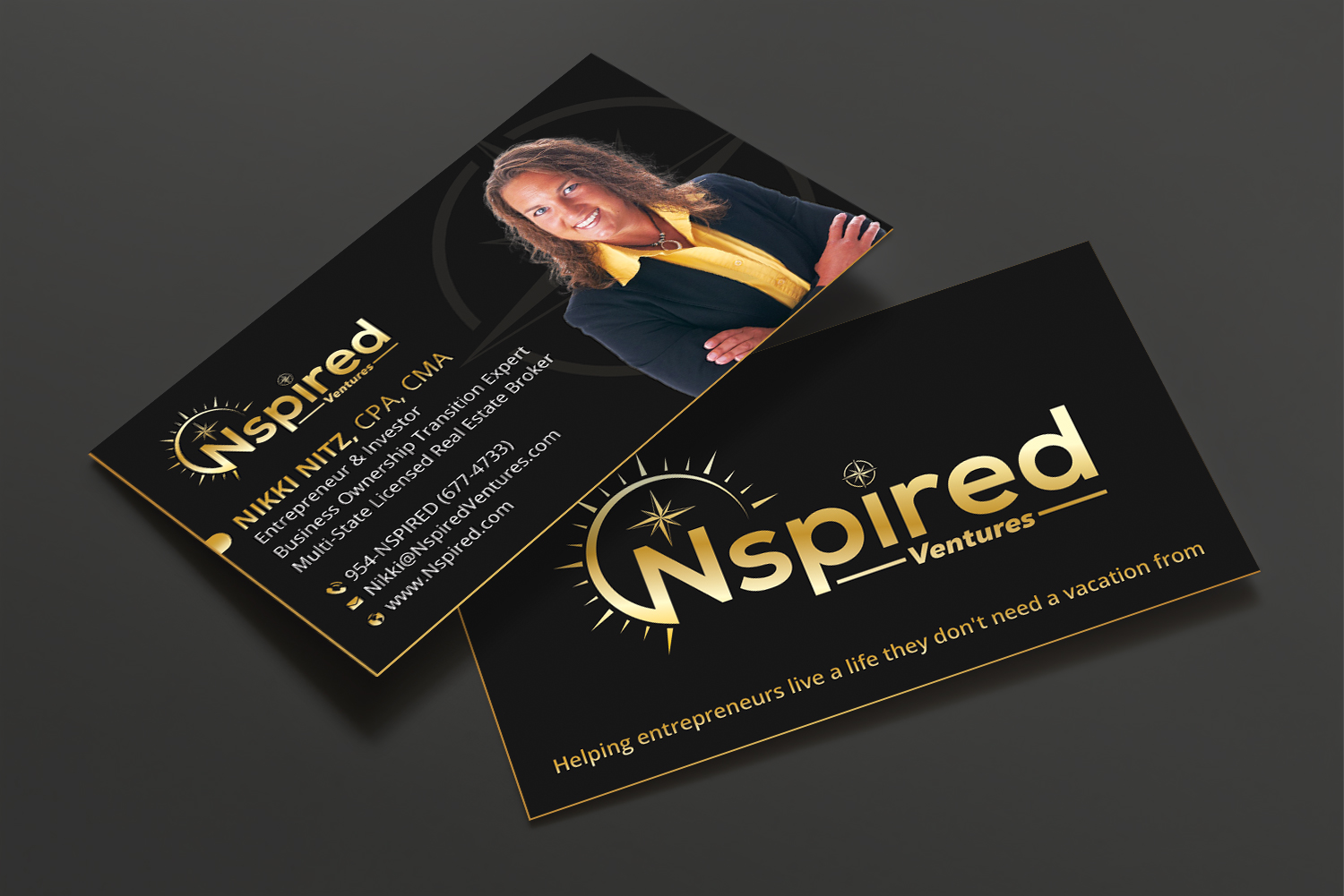 Business Card Design by DesignShout for this project | Design #32460776