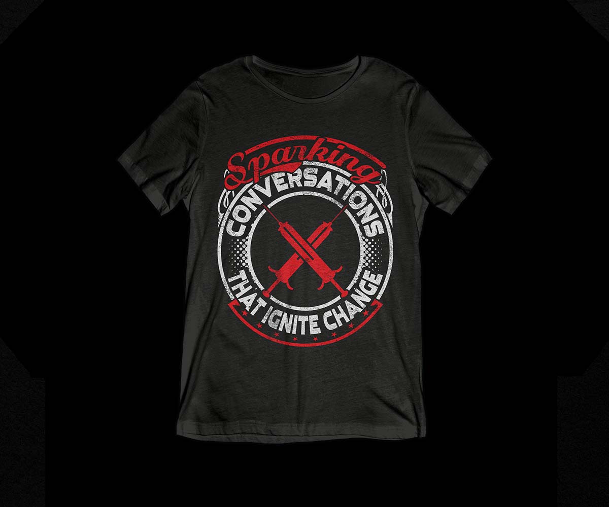 T-shirt Design by Milton Bhowmik for 4th Dimension Apparel | Design #32503355