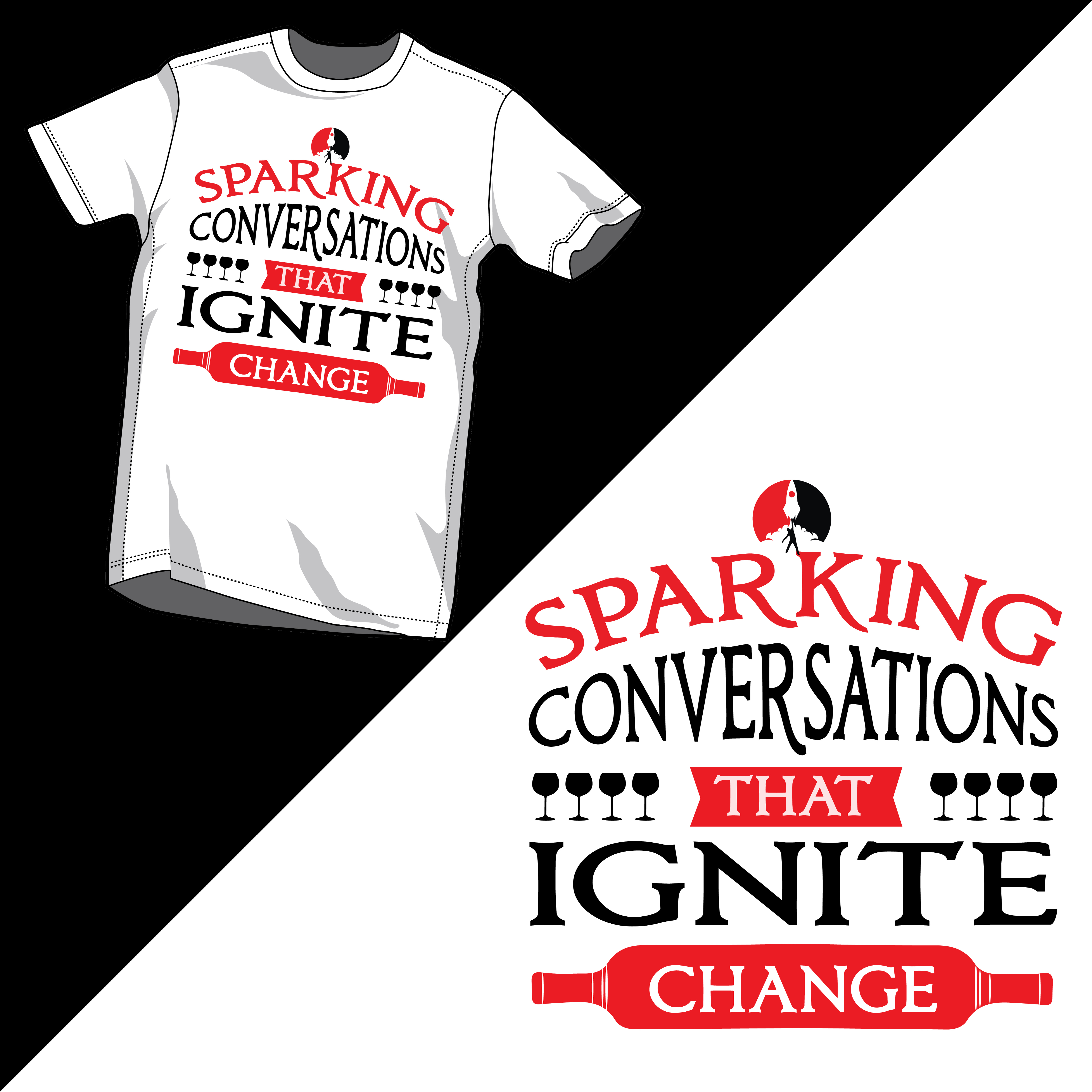 T-shirt Design by DesignNixon for 4th Dimension Apparel | Design #32466477