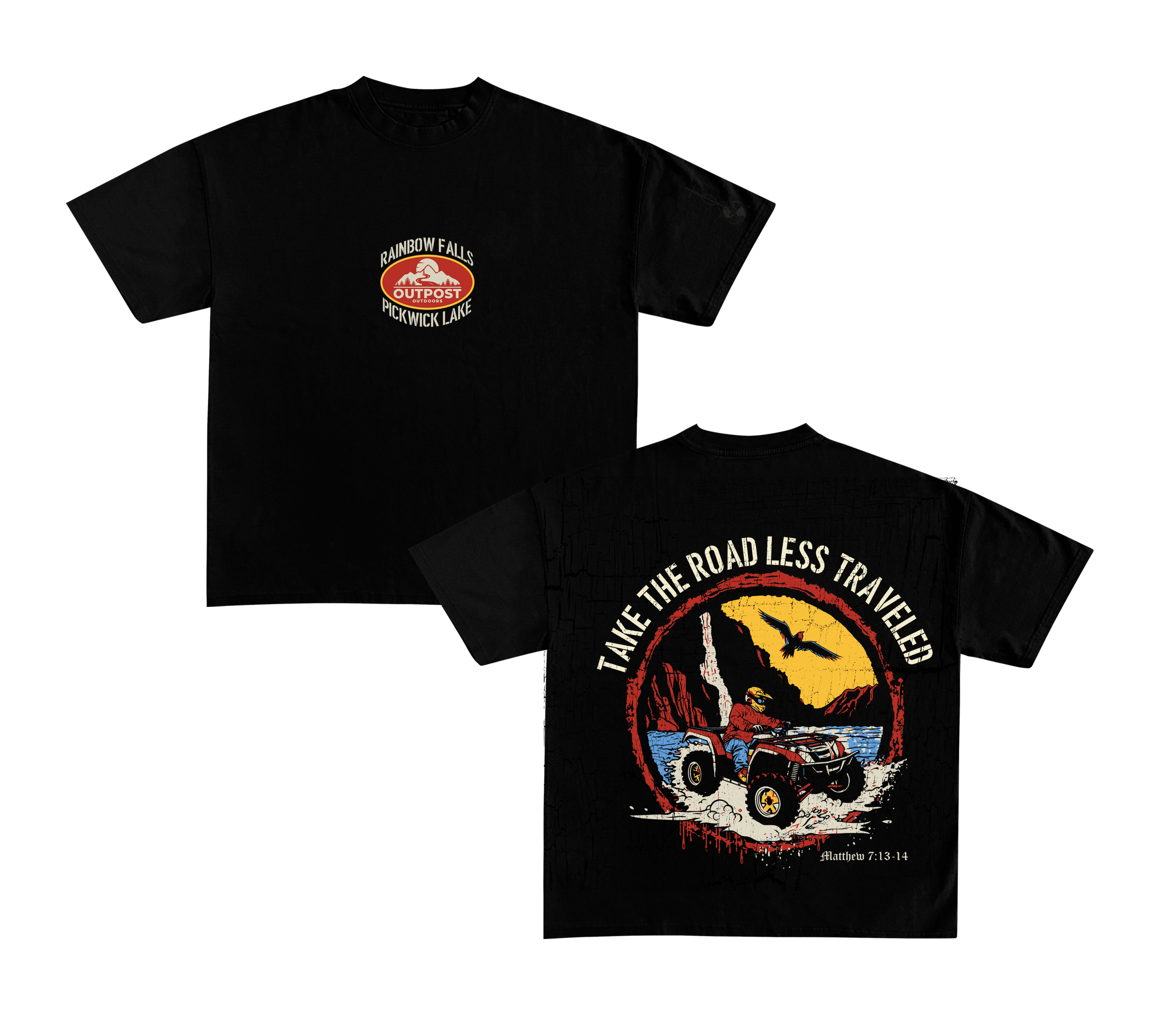 T-shirt Design by miraclegoat for The Outpost | Design #32488955