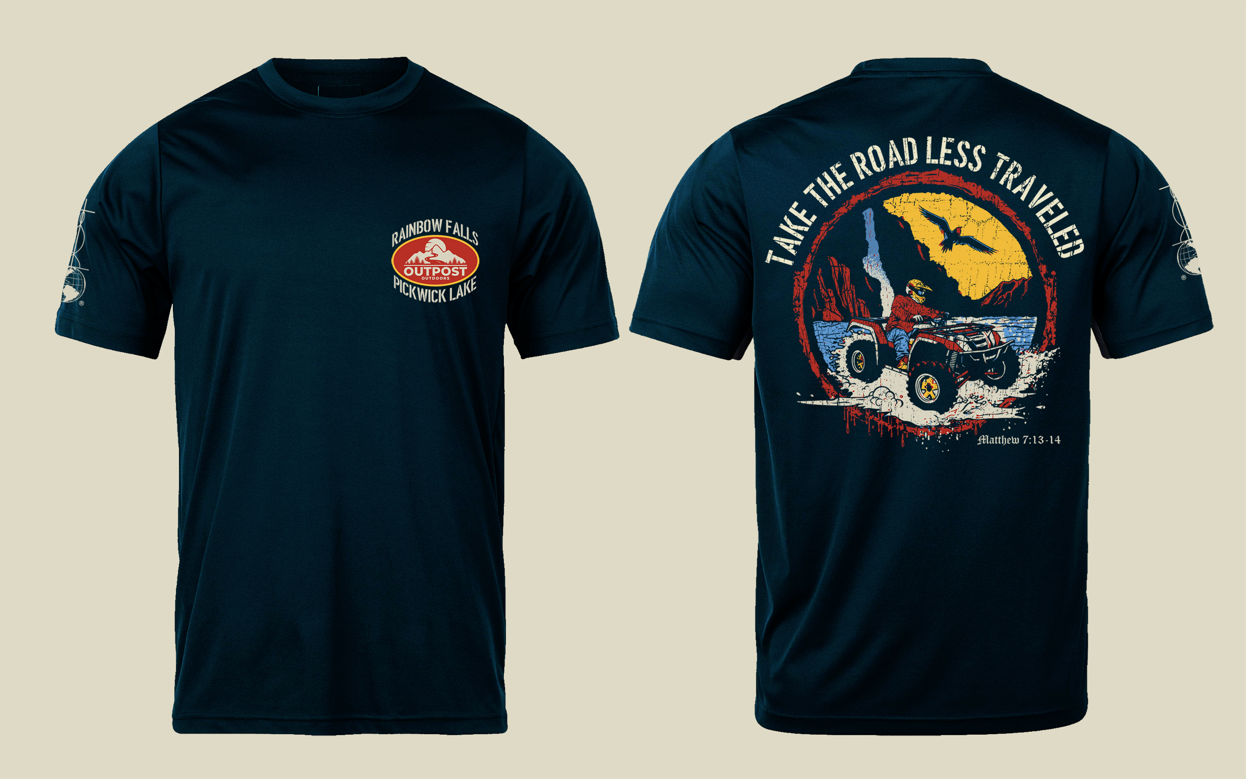 Design de T-shirt par miraclegoat pour The Outpost | Design #32489264