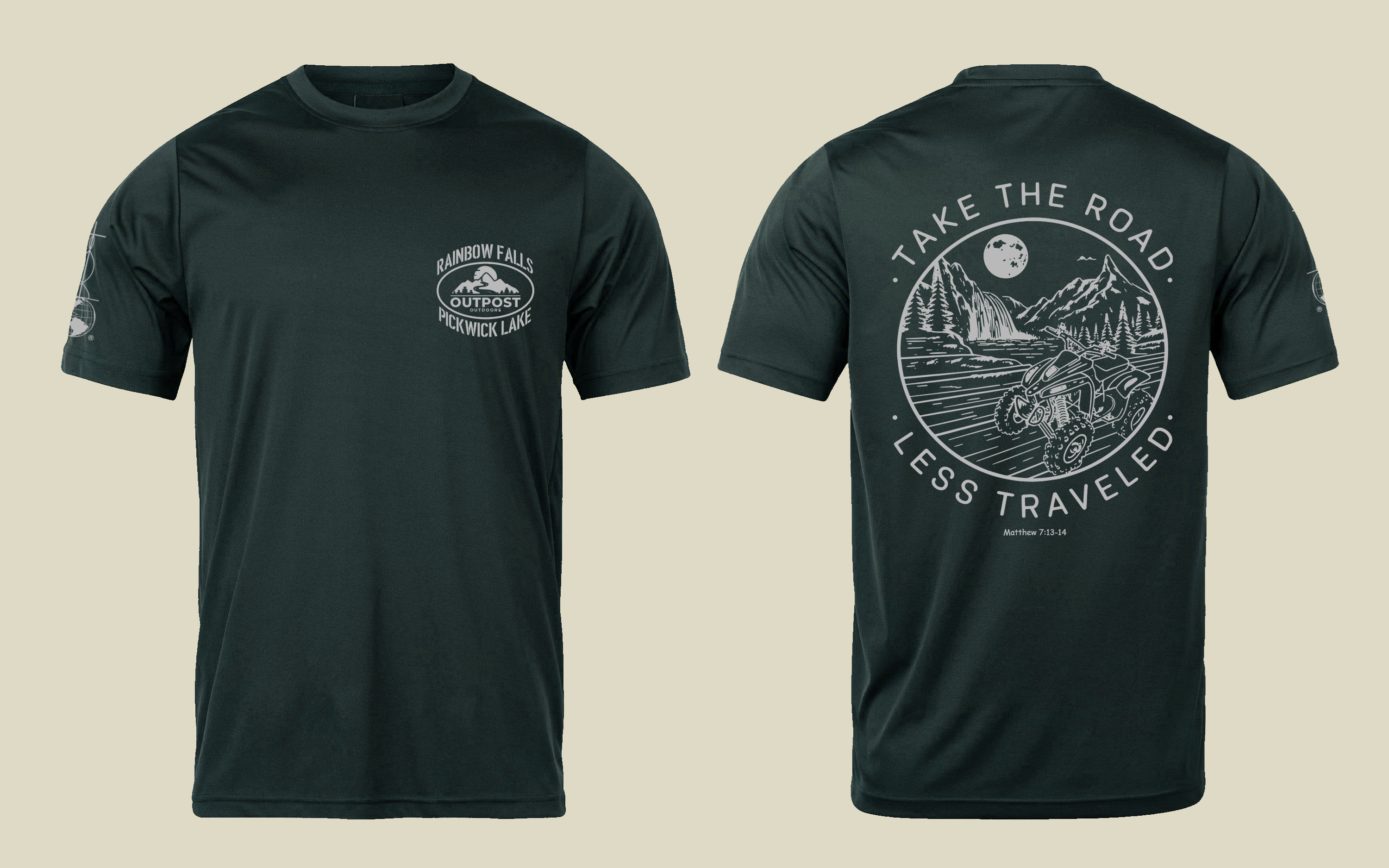 Design de T-shirt par miraclegoat pour The Outpost | Design #32489568