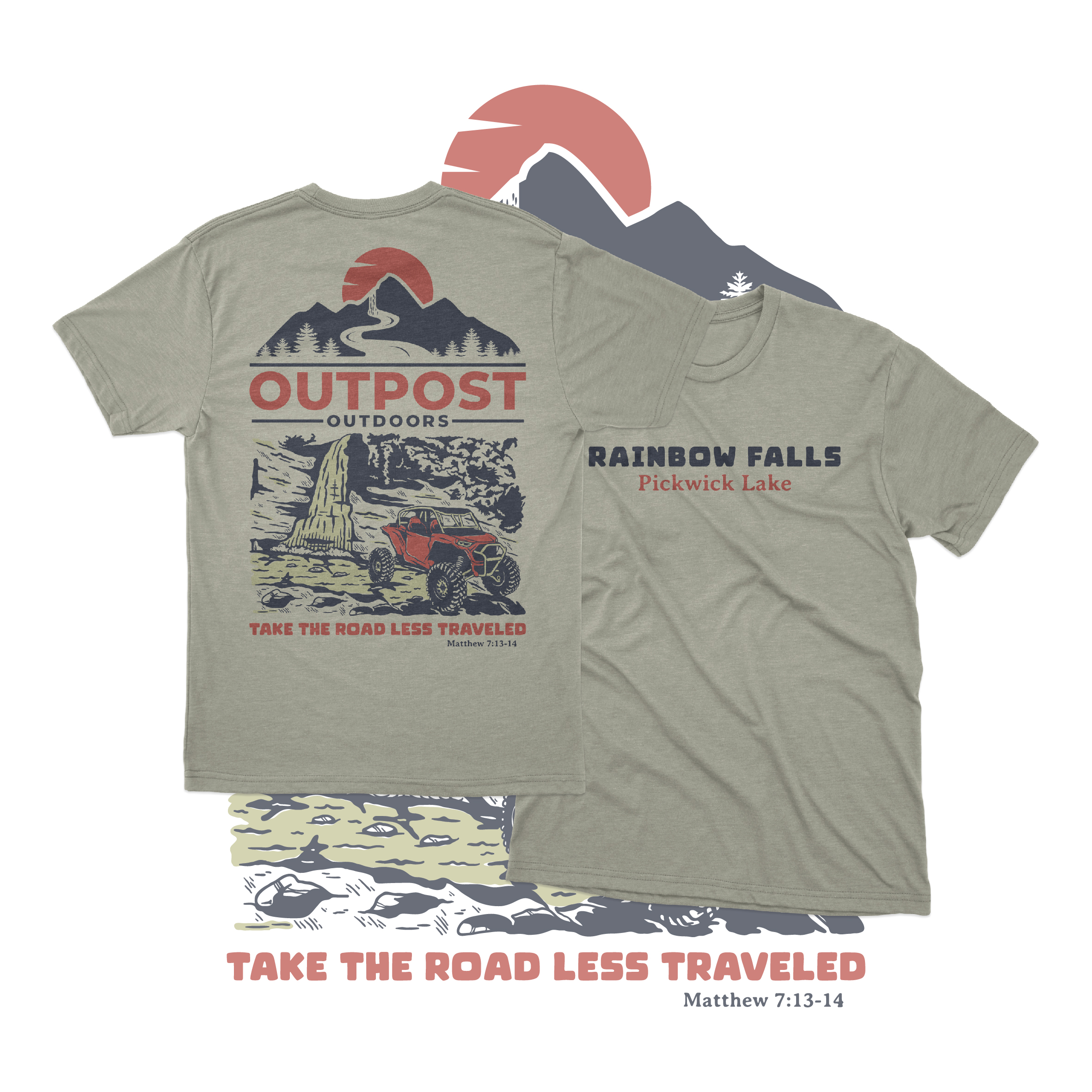 Design de T-shirt par tulikur27 pour The Outpost | Design #32506818
