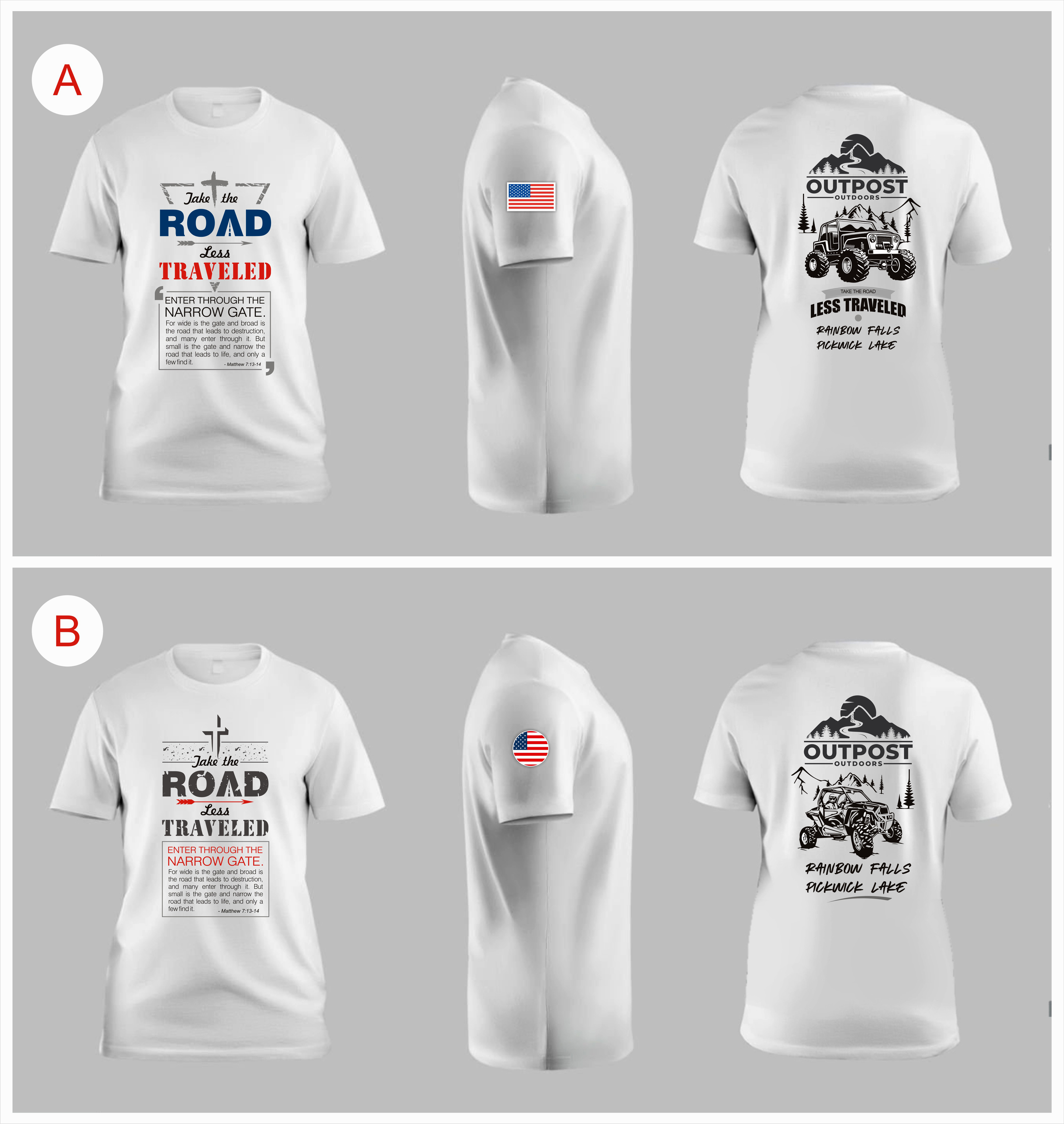 Diseño de Camiseta por Grahpica para The Outpost | Diseño #32474629