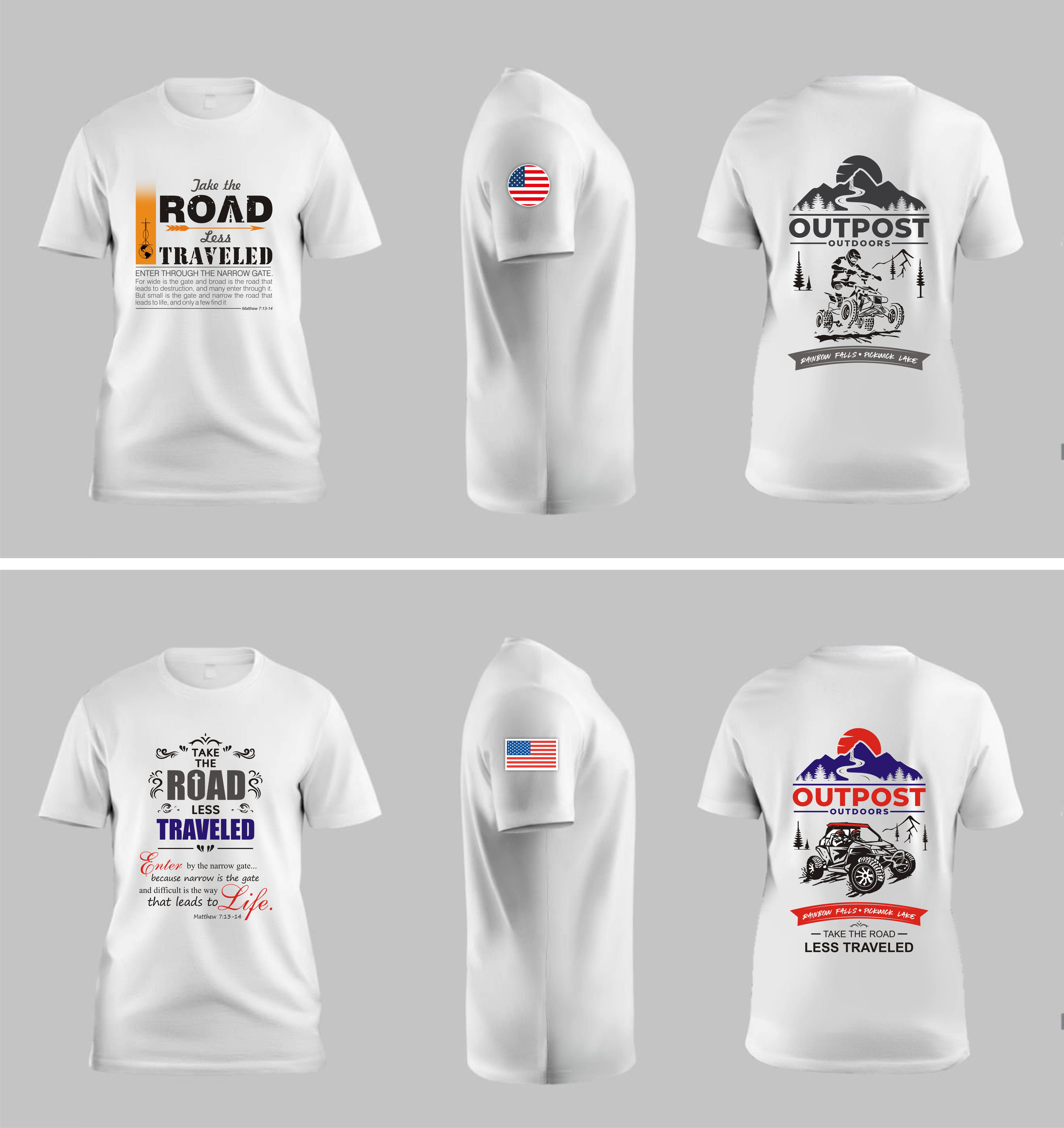 T-shirt Design by Grahpica for The Outpost | Design #32482170