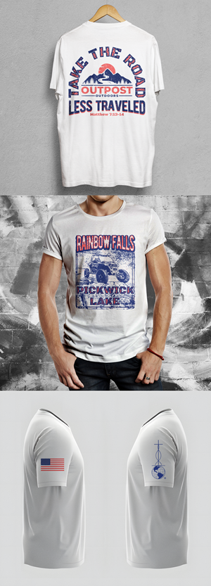 T-shirt Design by Oleksandr Tovarkov for The Outpost | Design: #32462145