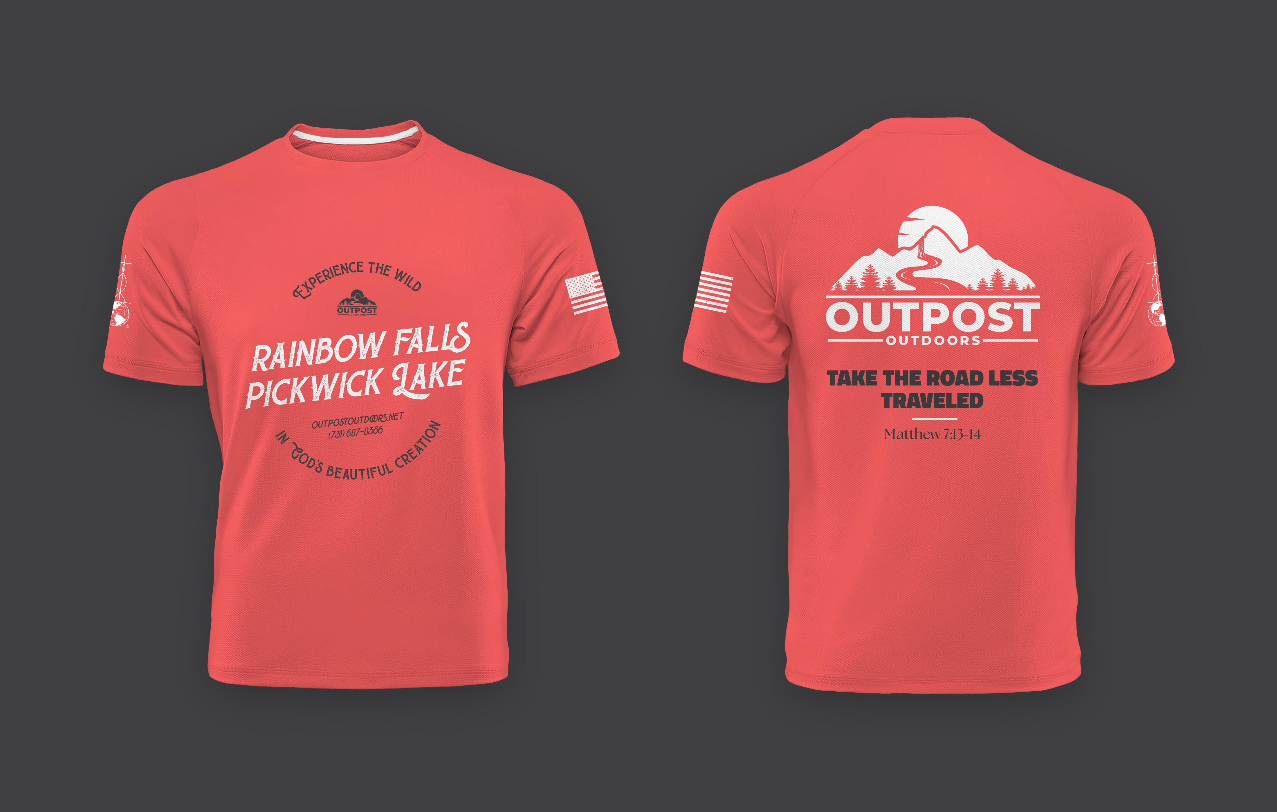 T-shirt Design by Tsvetan Alexandrov for The Outpost | Design #32506274