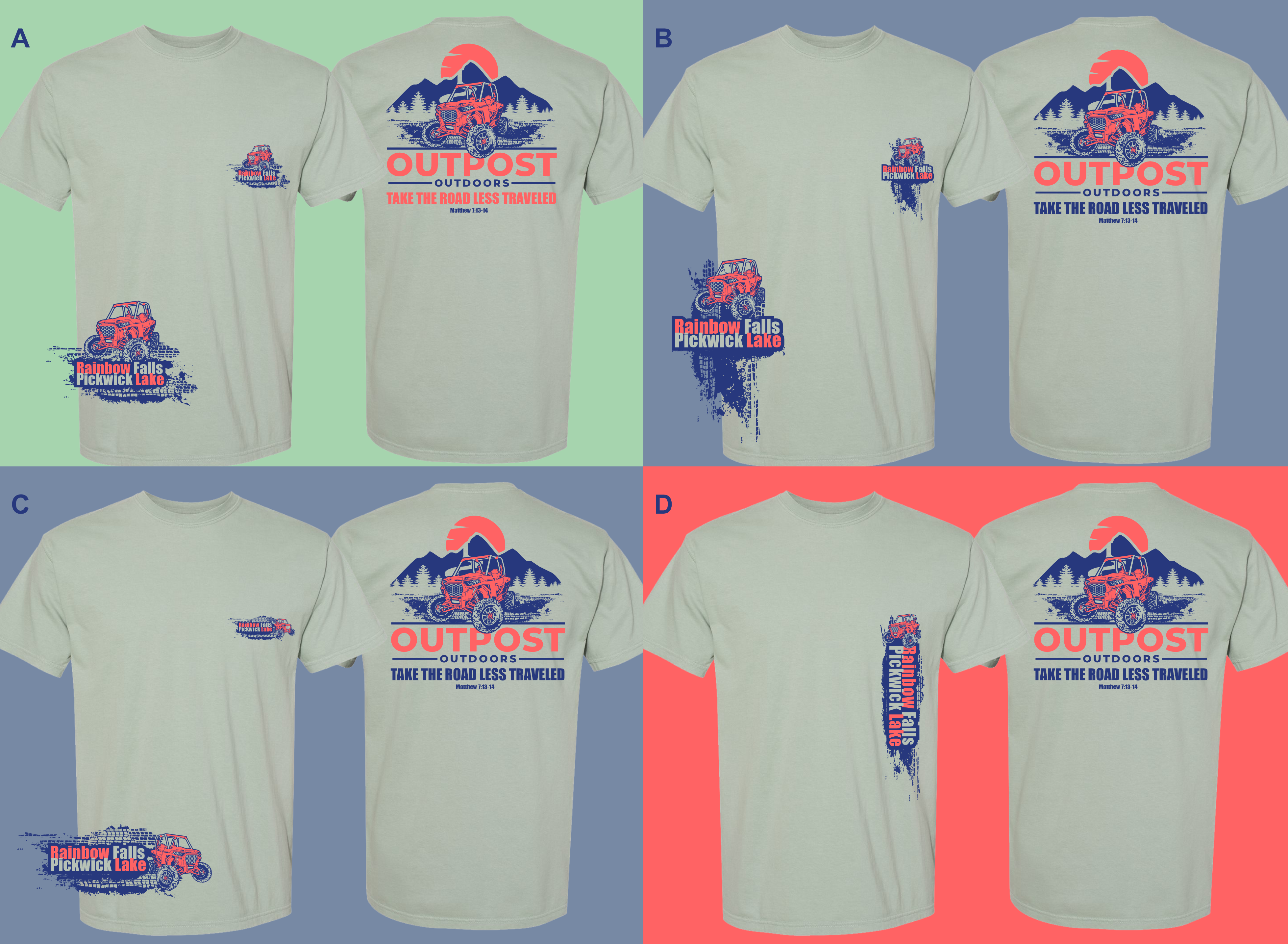 T-shirt Design by Yakuza20 for The Outpost | Design #32923511