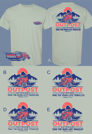 T-shirt Design by Yakuza20 for The Outpost | Design: #32924160