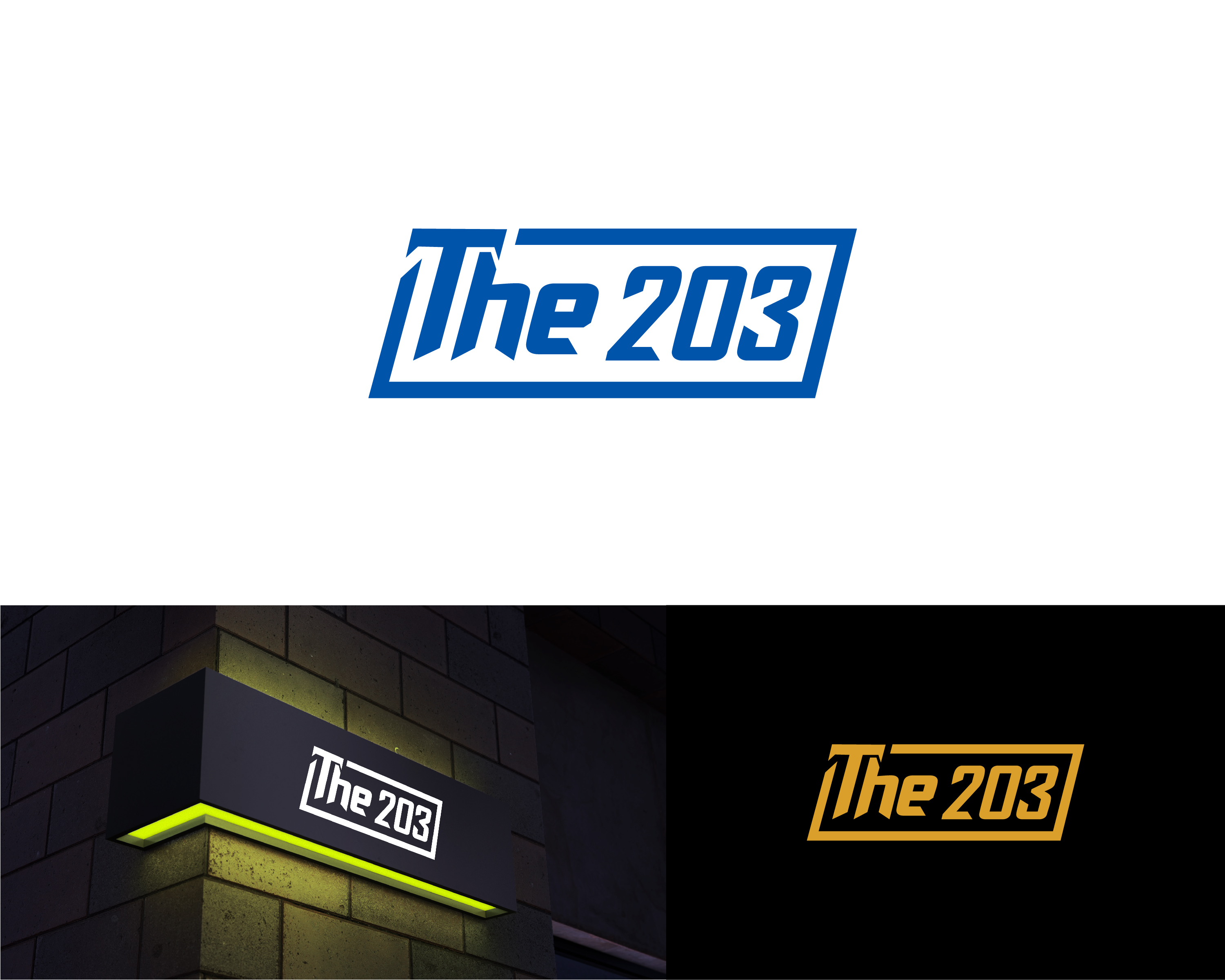 Logo Design by nasim33 for The 203 | Design #32469298