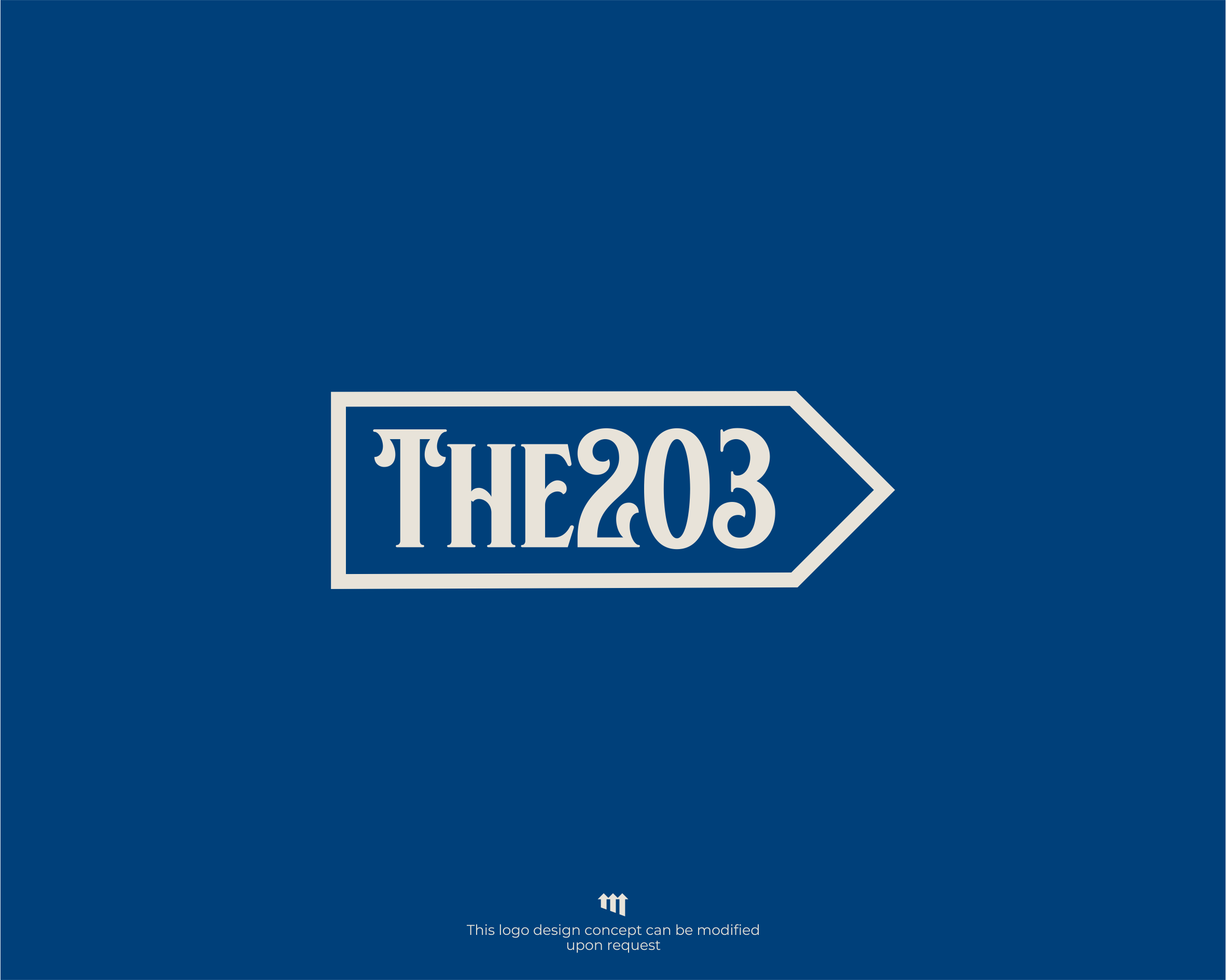 Logo Design by MBARO for The 203 | Design #32480708