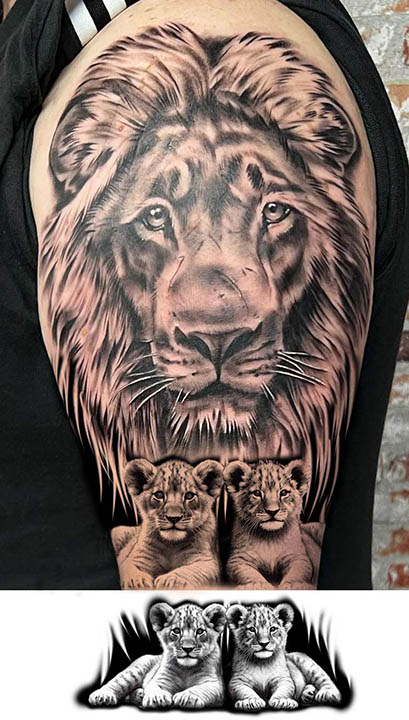 Diseño de Tatuaje por ioio para este proyecto | Diseño #32462580