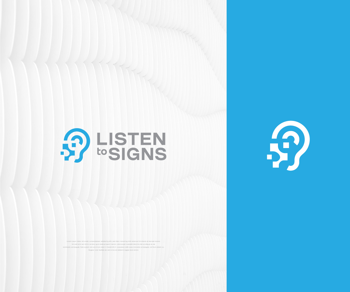 Logo Design by apik. for Listen to Signs | Design #32594867