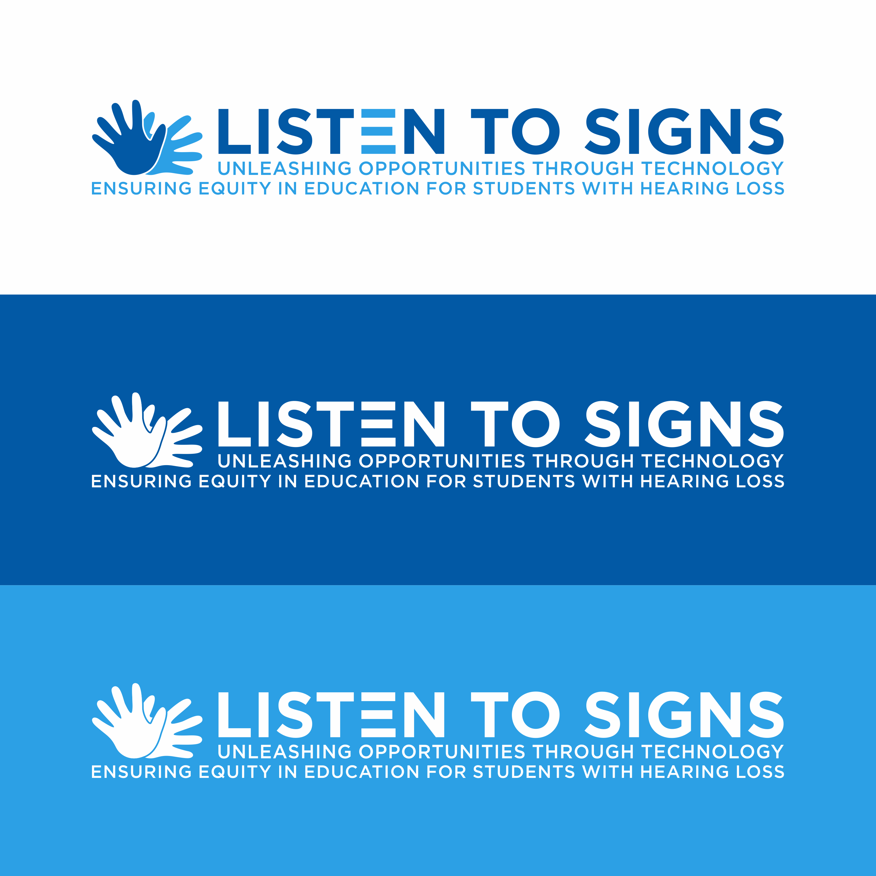 Logo Design by Dylan Z.R for Listen to Signs | Design #32462972