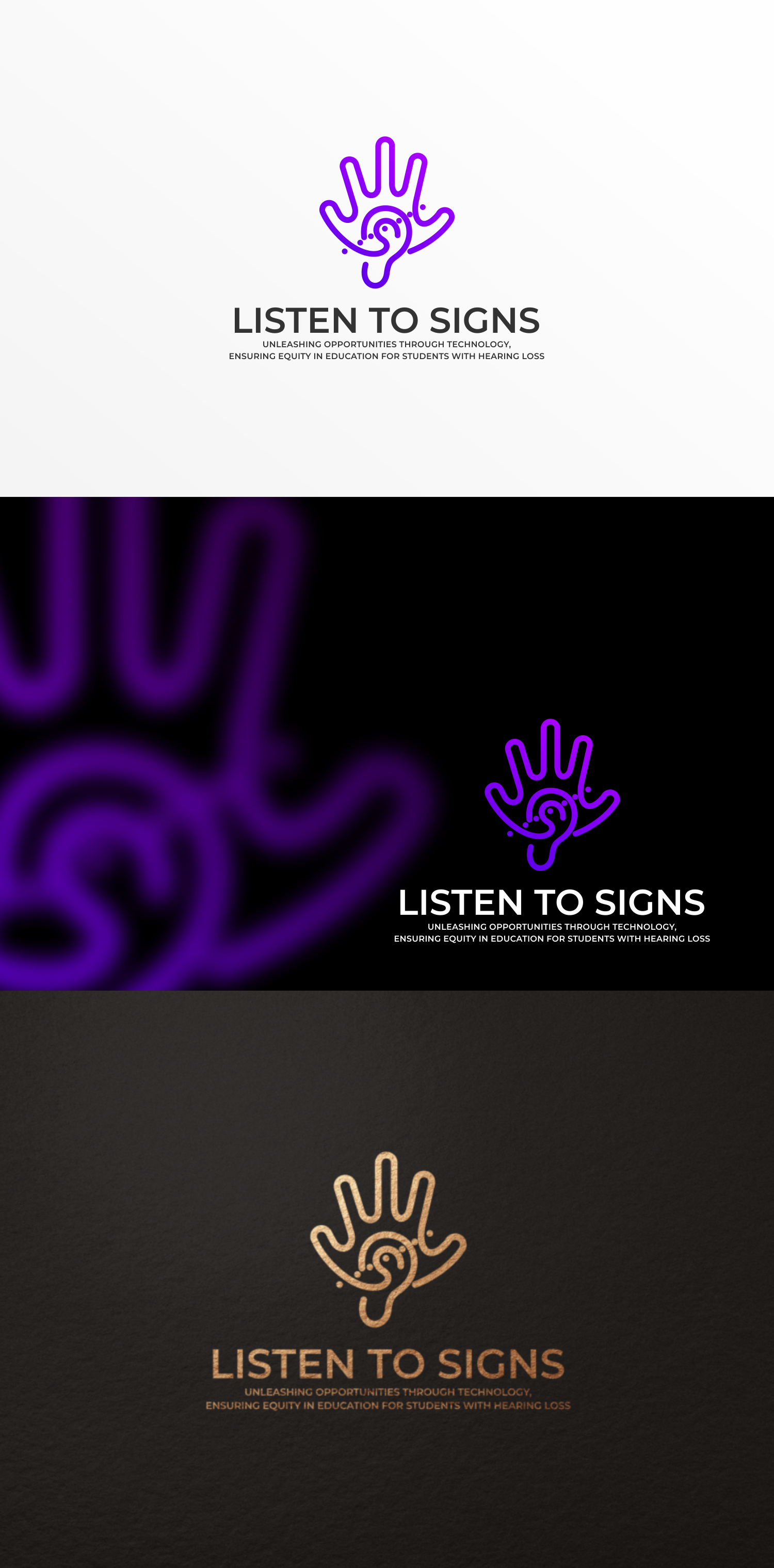 Diseño de Logo por tim jago para Listen to Signs | Diseño #32601120