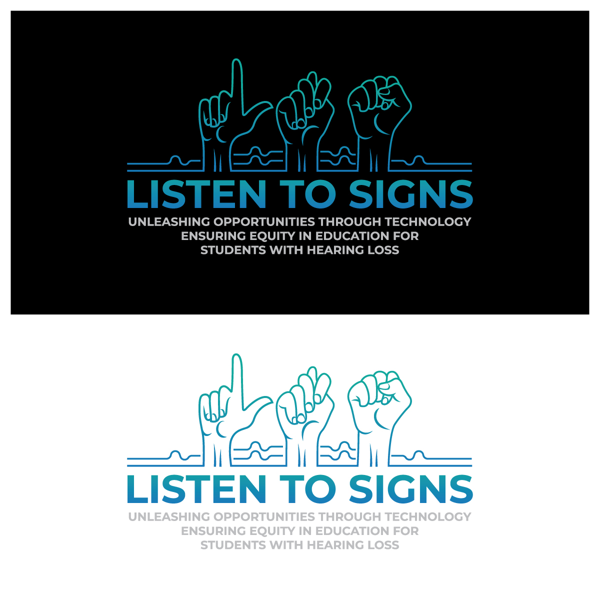 Logo Design by riya.mitra07j for Listen to Signs | Design #32459550