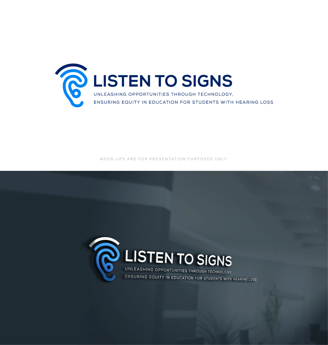 Logo Design by The Lion Studios for Listen to Signs | Design #32461287