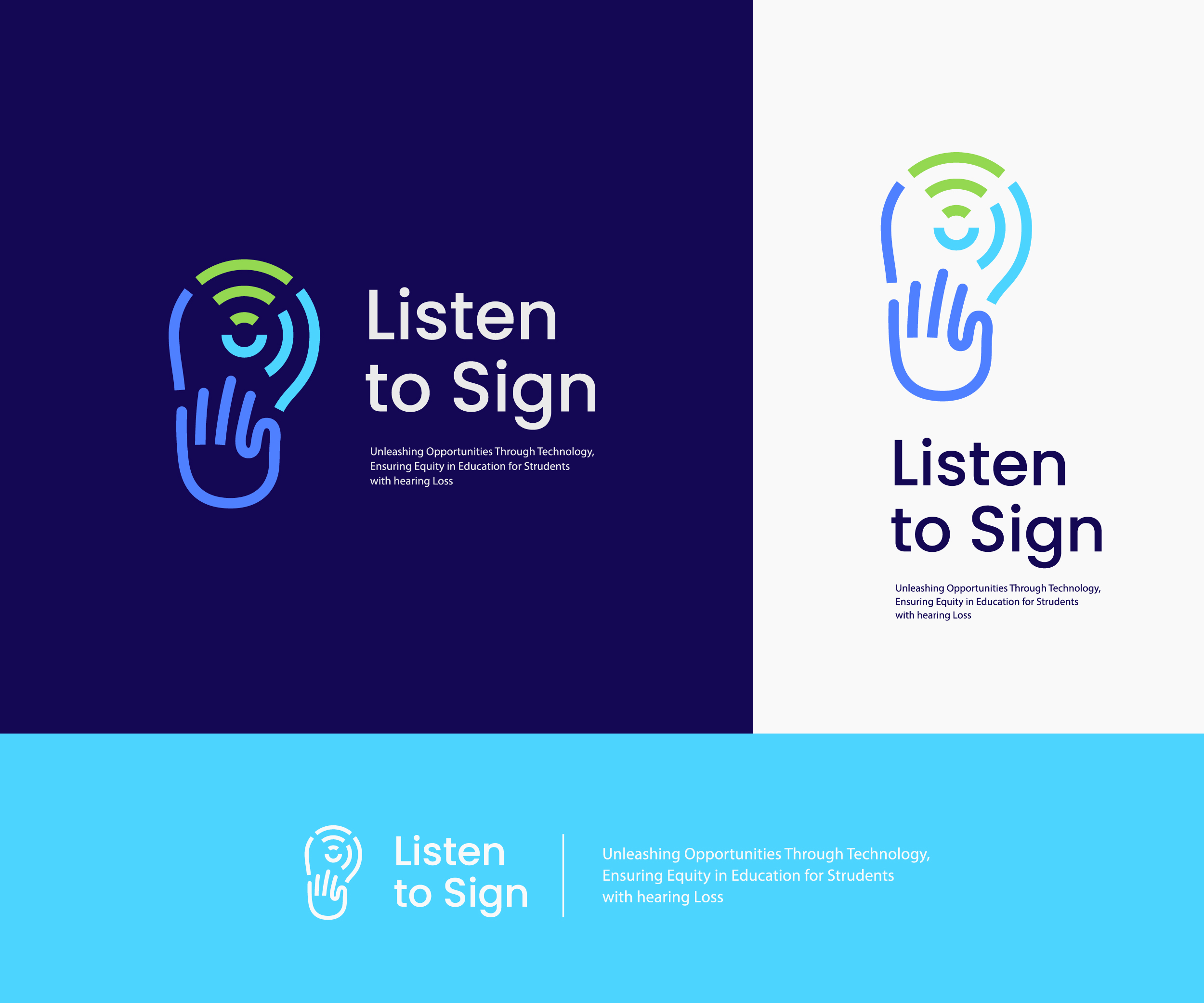 Logo Design by royanmj04 for Listen to Signs | Design #32487243