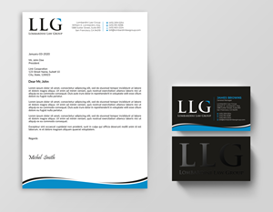 Diseño de Membrete por Expert Bappy para Lombardini Law Group | Diseño: #32463029