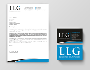 Letterhead Design by Expert Bappy for Lombardini Law Group | Design: #32464895