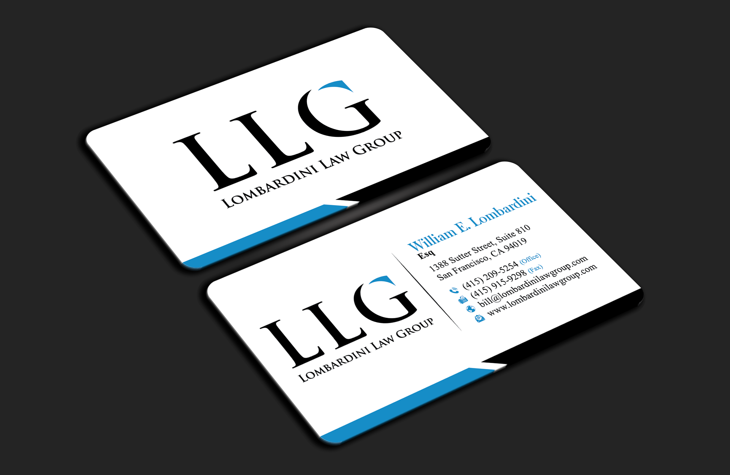 Diseño de Membrete por DesignerShahadat para Lombardini Law Group | Diseño #32459969