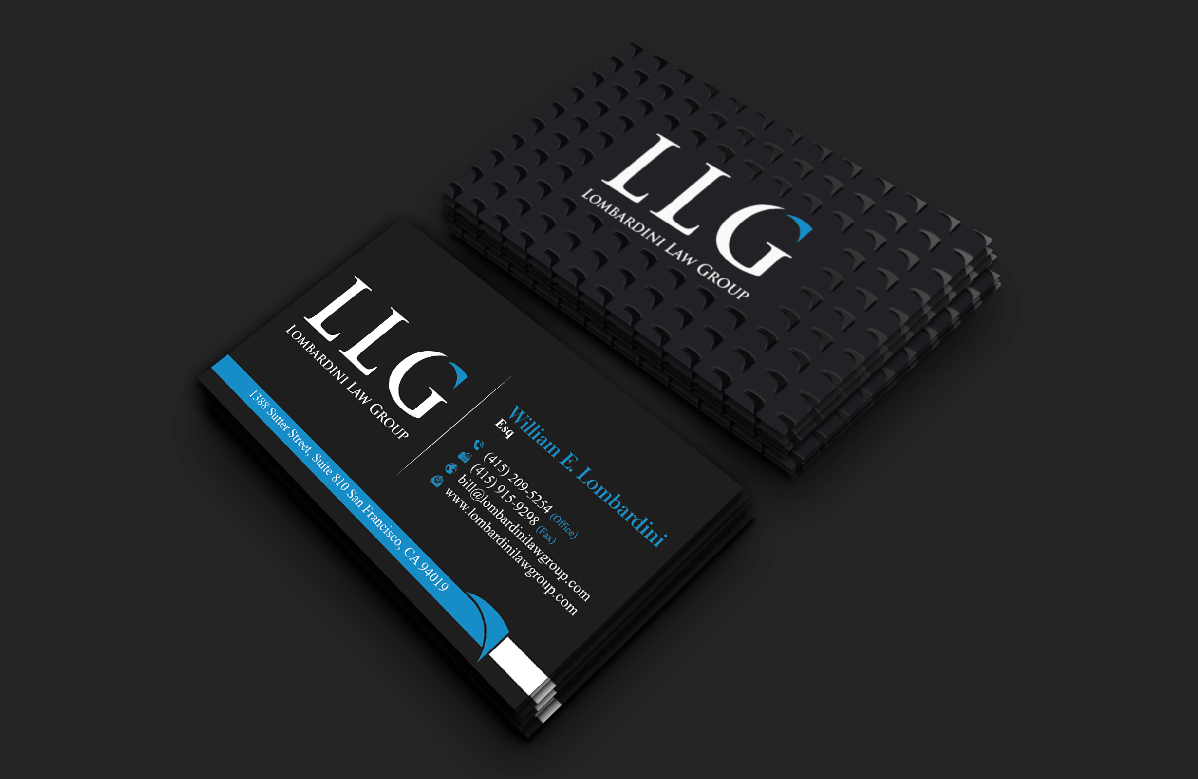 Letterhead Design by DesignerShahadat for Lombardini Law Group | Design #32462404