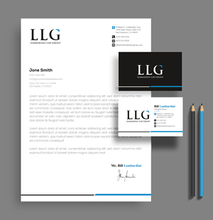 Letterhead Design by artbitin for Lombardini Law Group | Design: #32461318