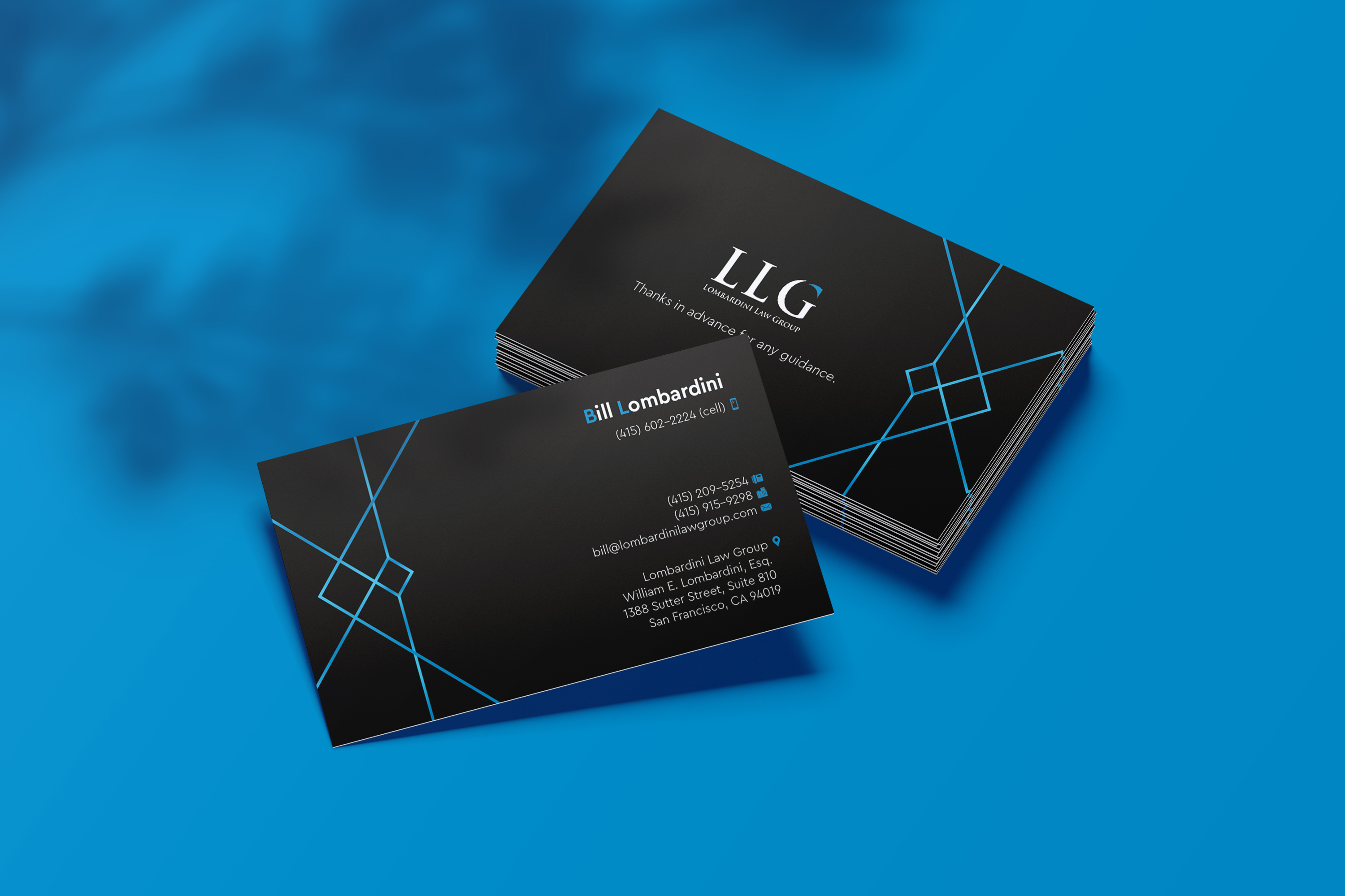 Briefkopf-Design von Payel Paul für Lombardini Law Group | Design #32464433