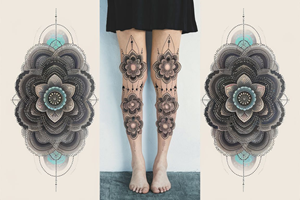 Tattoo Design by Sunny Jar Designs for this project | Design: #32479353