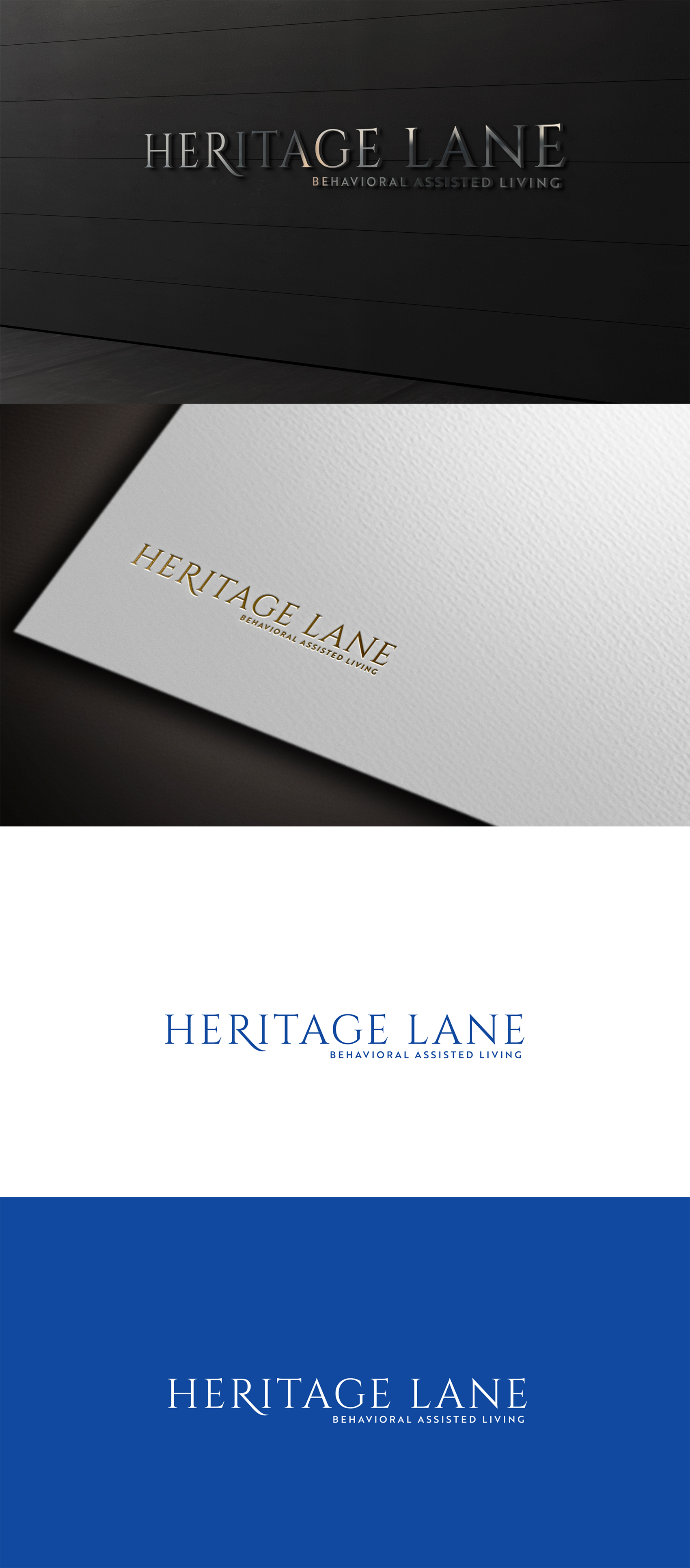Logo Design by Jelena B for Heritage Lane Behaivoral Assisted Living | Design #32469430