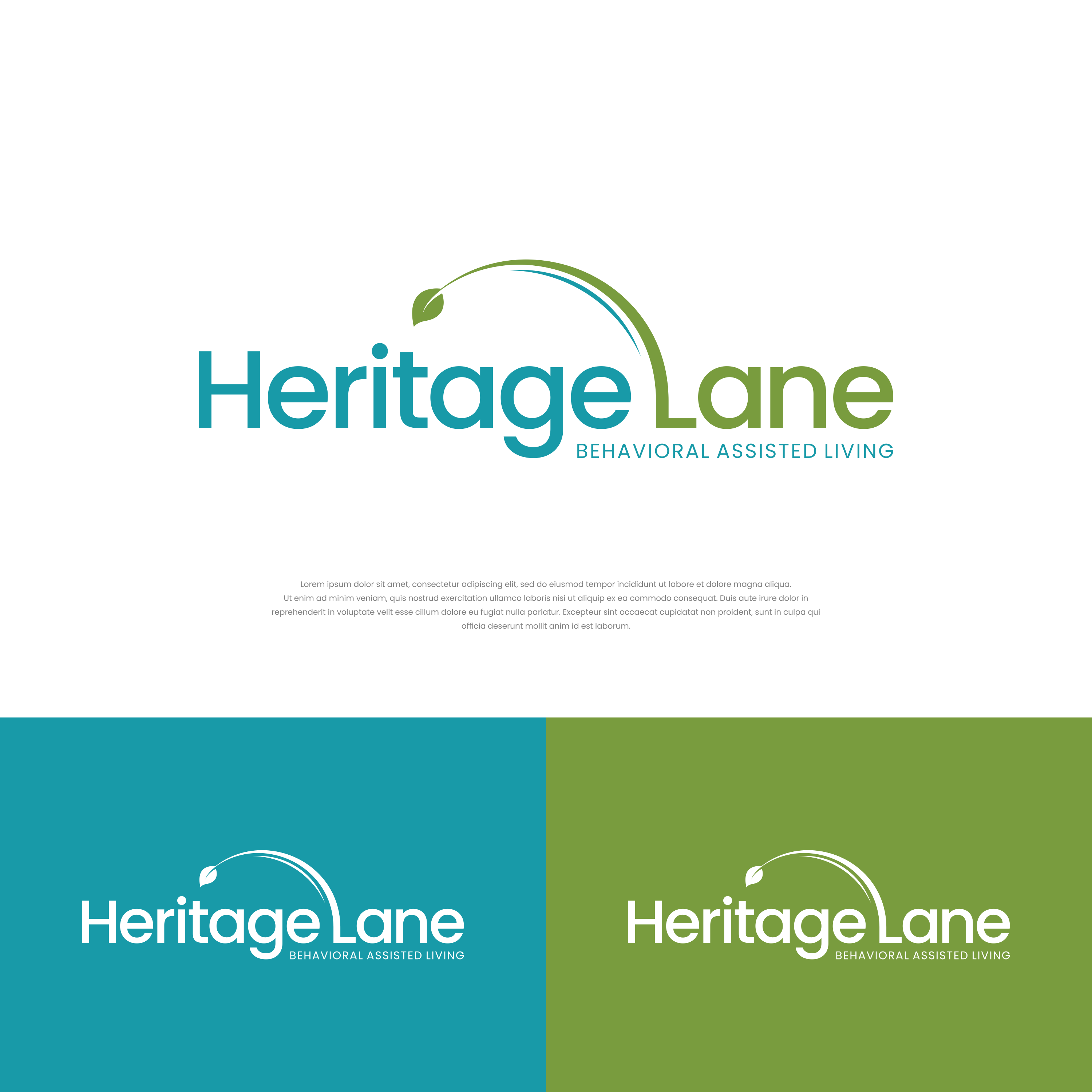 Logo Design by ge.logo for Heritage Lane Behaivoral Assisted Living | Design #32471162