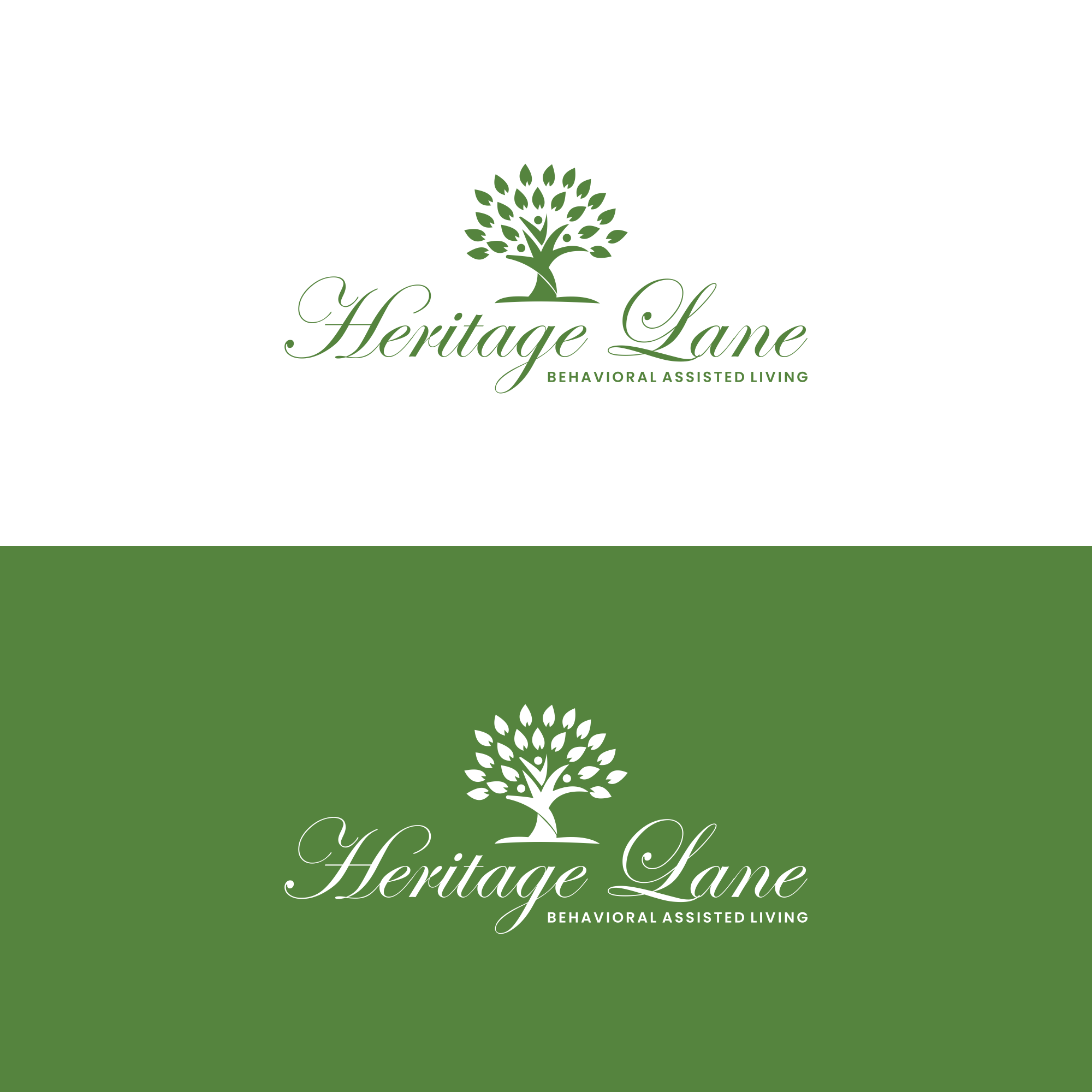 Logo Design by ni9 for Heritage Lane Behaivoral Assisted Living | Design #32485925