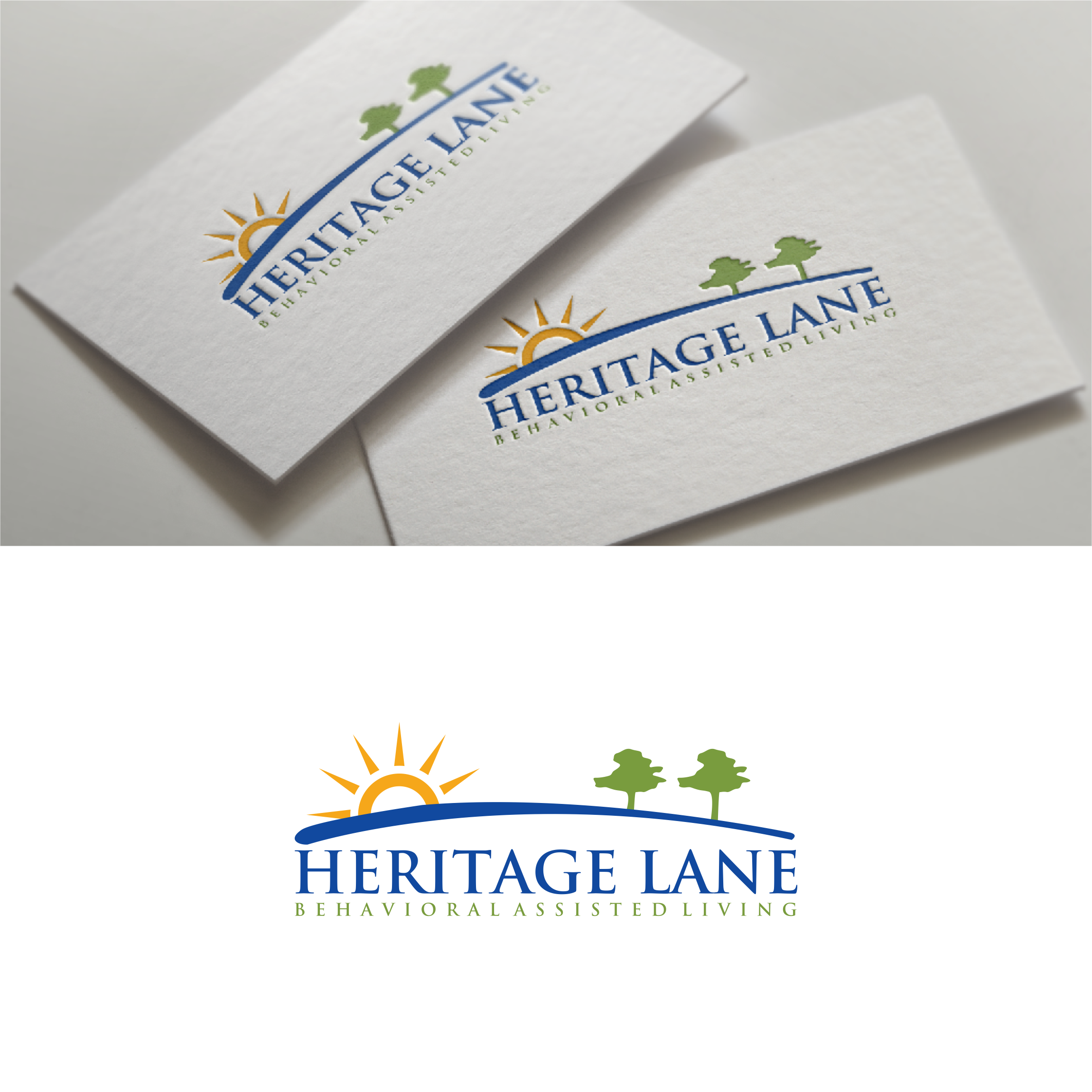 Logo Design by diego costa for Heritage Lane Behaivoral Assisted Living | Design #32475517