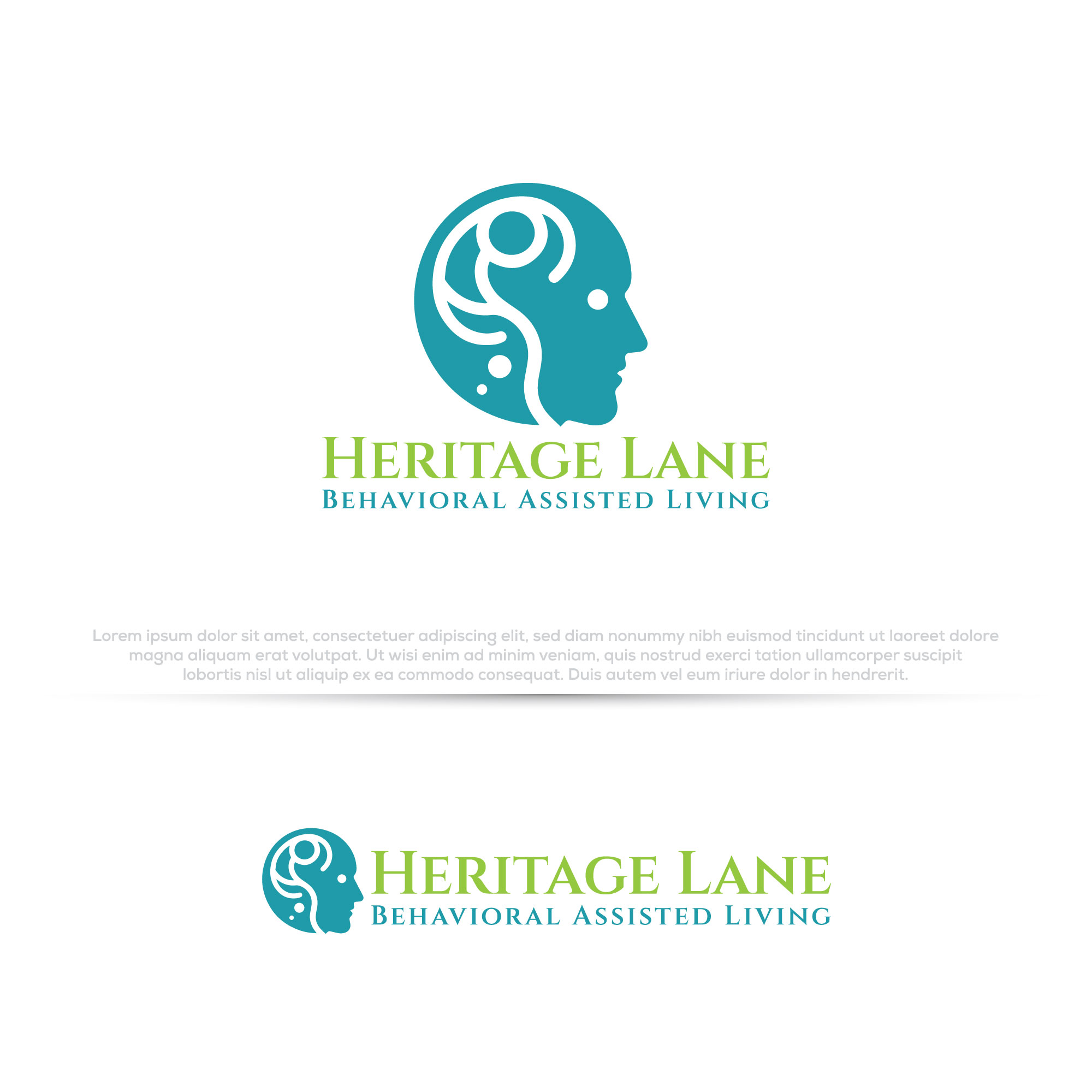 Logo Design by Pilot_DesignR™ for Heritage Lane Behaivoral Assisted Living | Design #32469454