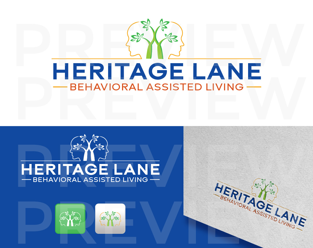 Logo-Design von Desire Design Solutions für Heritage Lane Behaivoral Assisted Living | Design #32472385