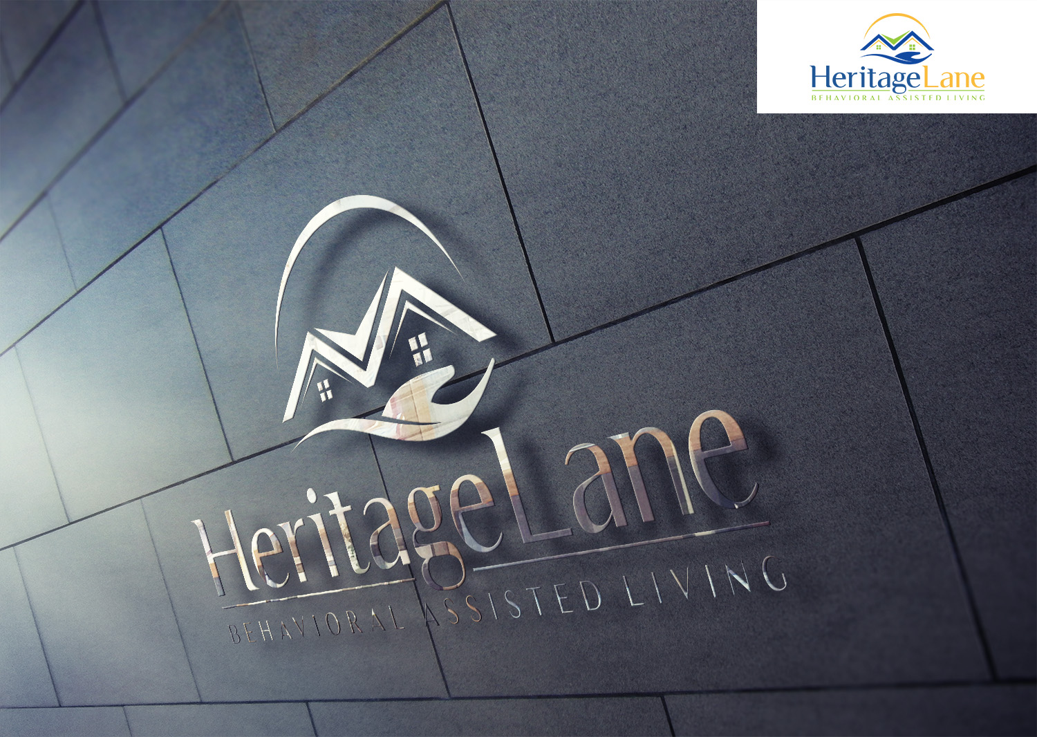 Logo-Design von piksel für Heritage Lane Behaivoral Assisted Living | Design #32469749