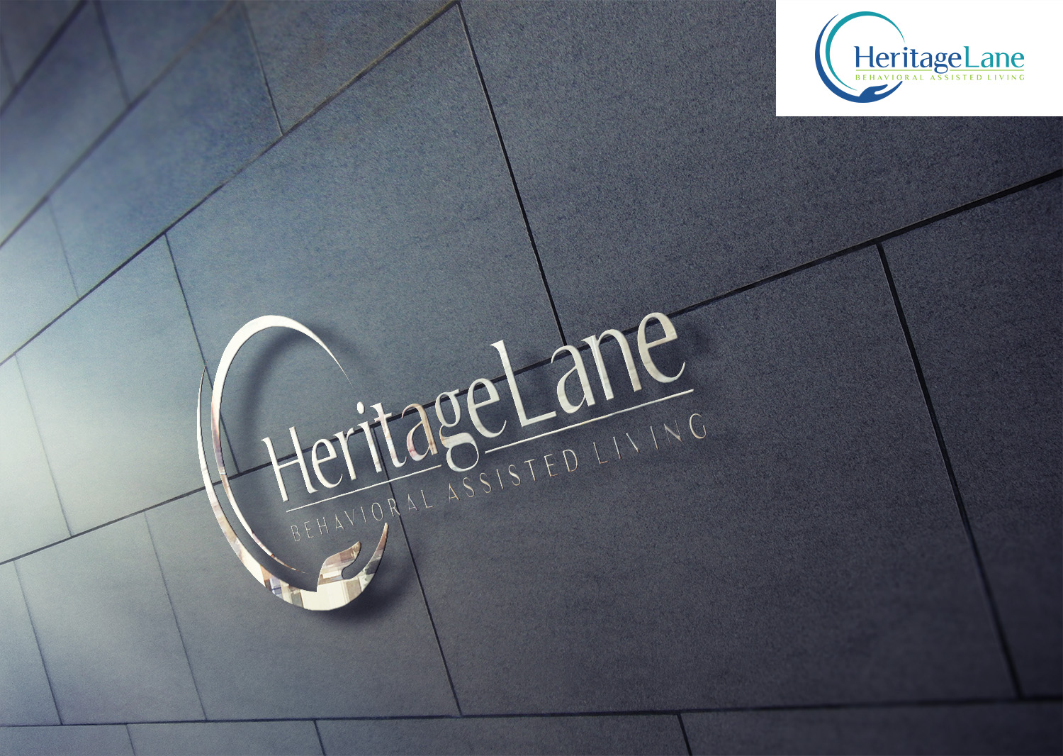 Logo Design by piksel for Heritage Lane Behaivoral Assisted Living | Design #32469750