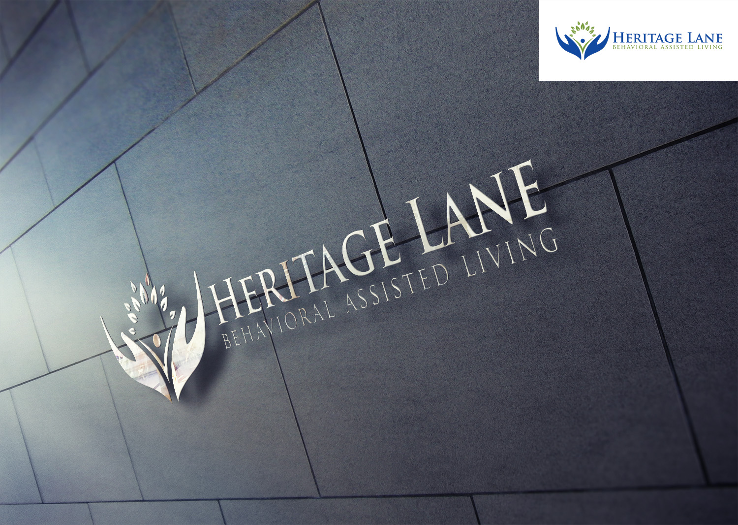 Logo Design by piksel for Heritage Lane Behaivoral Assisted Living | Design #32469752