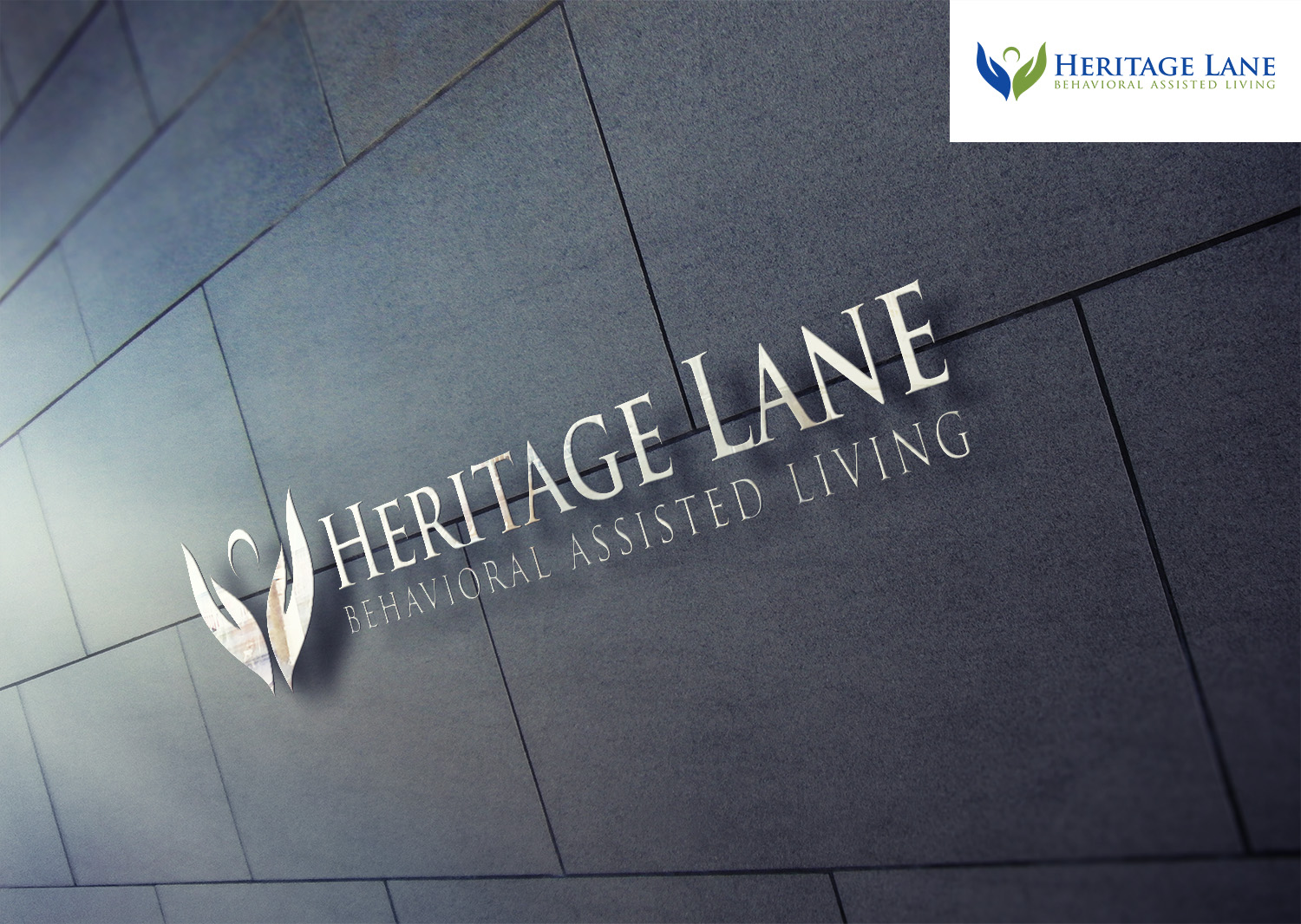 Logo Design by piksel for Heritage Lane Behaivoral Assisted Living | Design #32469757