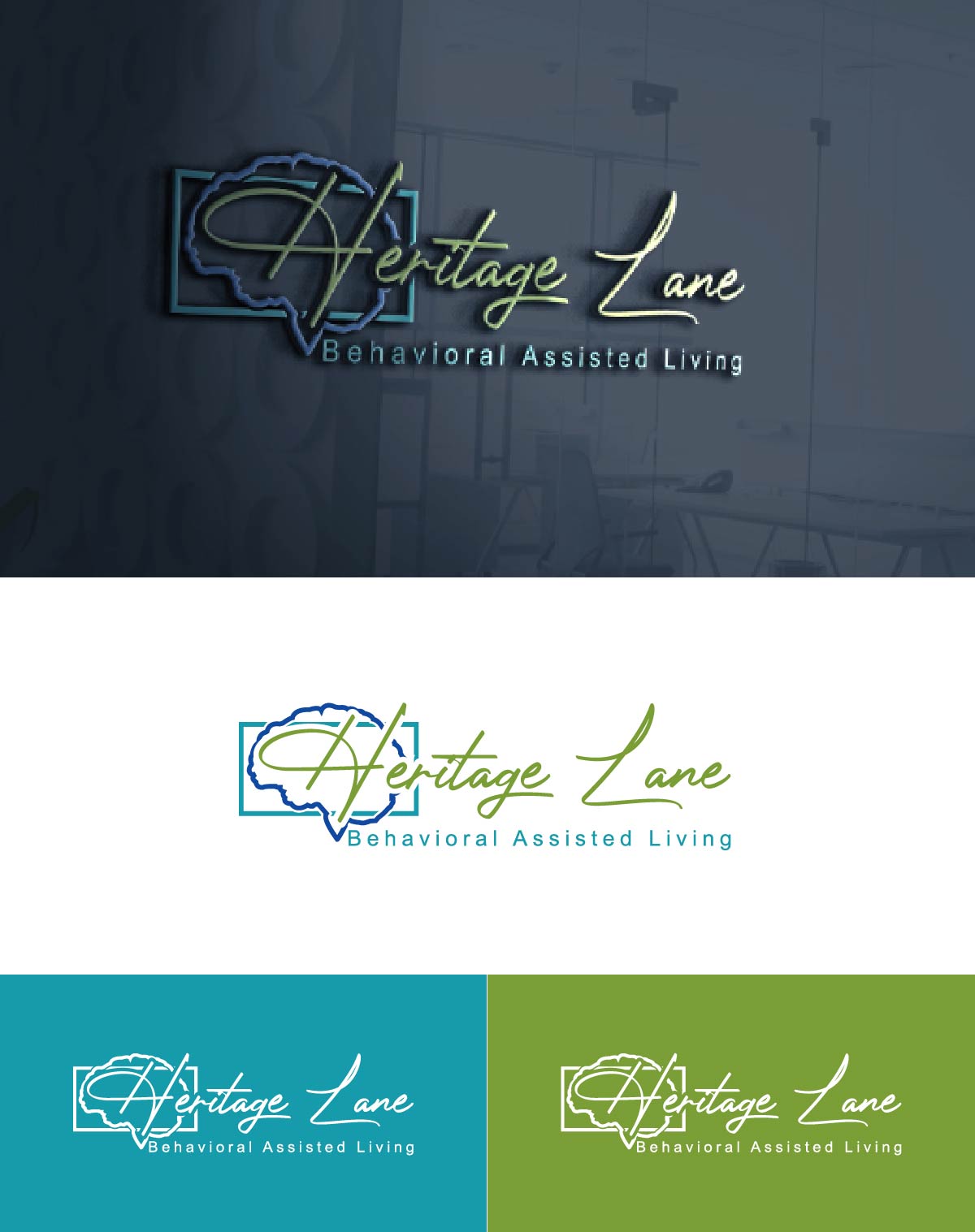 Logo Design by fly  design for Heritage Lane Behaivoral Assisted Living | Design #32474939