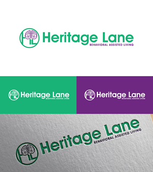 Logo Design by fly  design for Heritage Lane Behaivoral Assisted Living | Design: #32475112