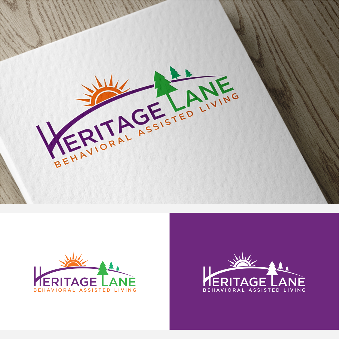 Logo Design by vintana for Heritage Lane Behaivoral Assisted Living | Design #32473114