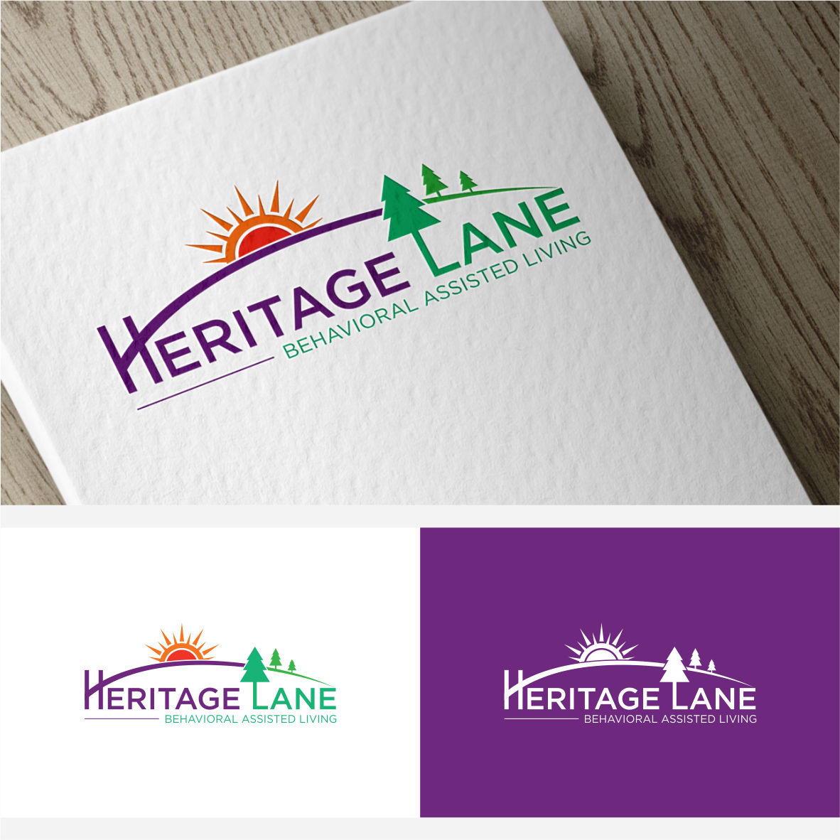 Logo Design by vintana for Heritage Lane Behaivoral Assisted Living | Design #32475692