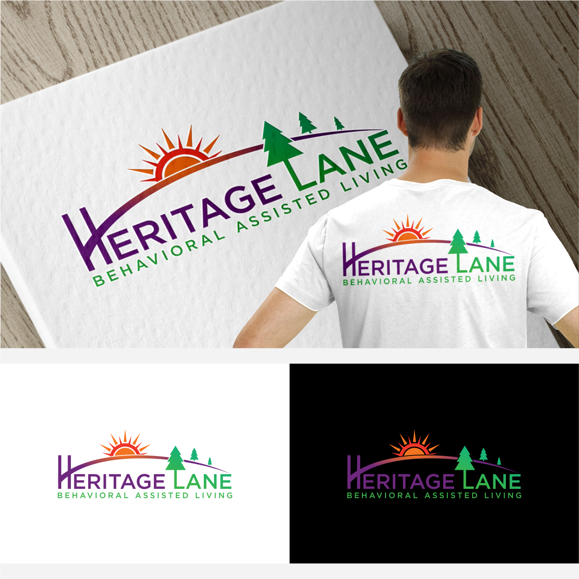 Logo Design by vintana for Heritage Lane Behaivoral Assisted Living | Design #32498028